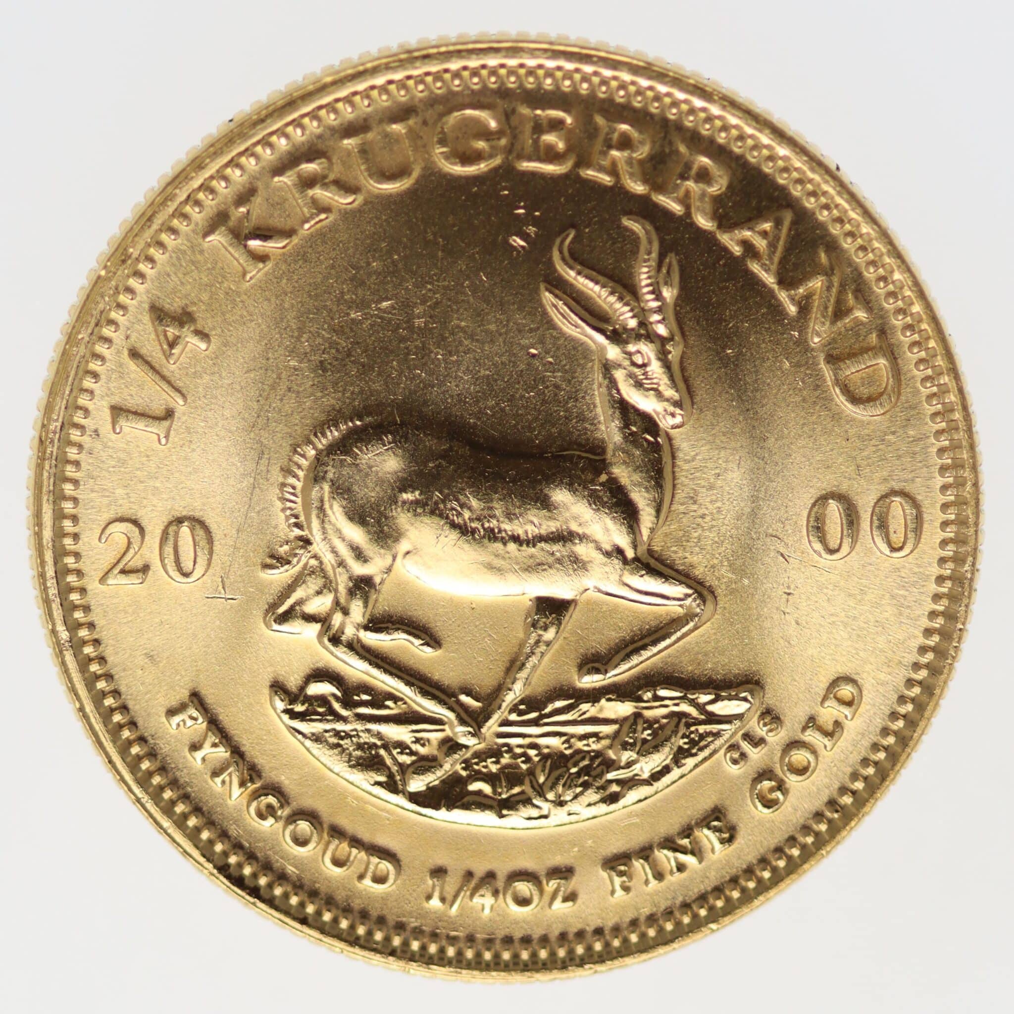 suedafrika - Südafrika Krügerrand 1/4 Unze 2000