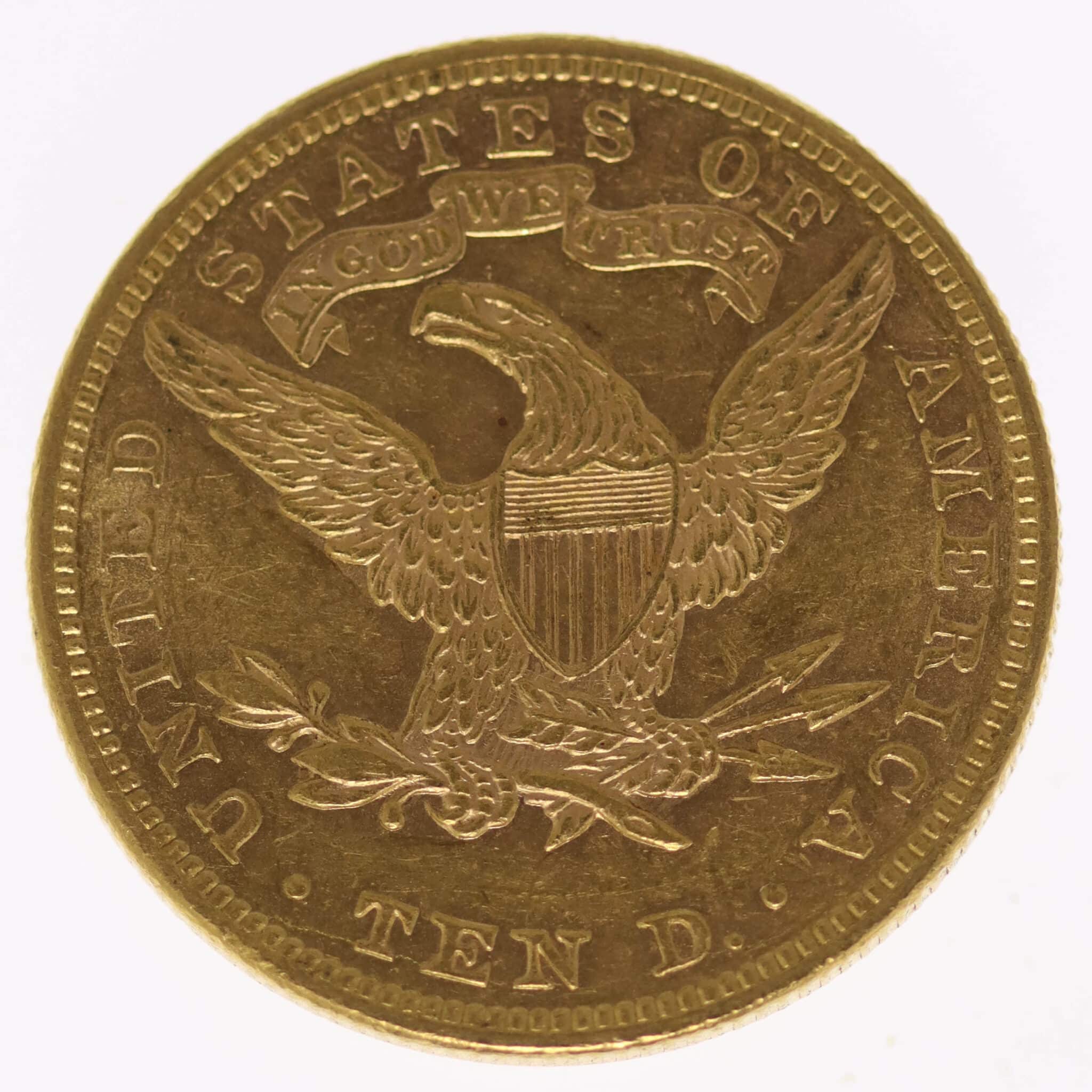 usa - USA 10 Dollars 1894 Liberty / Kopf