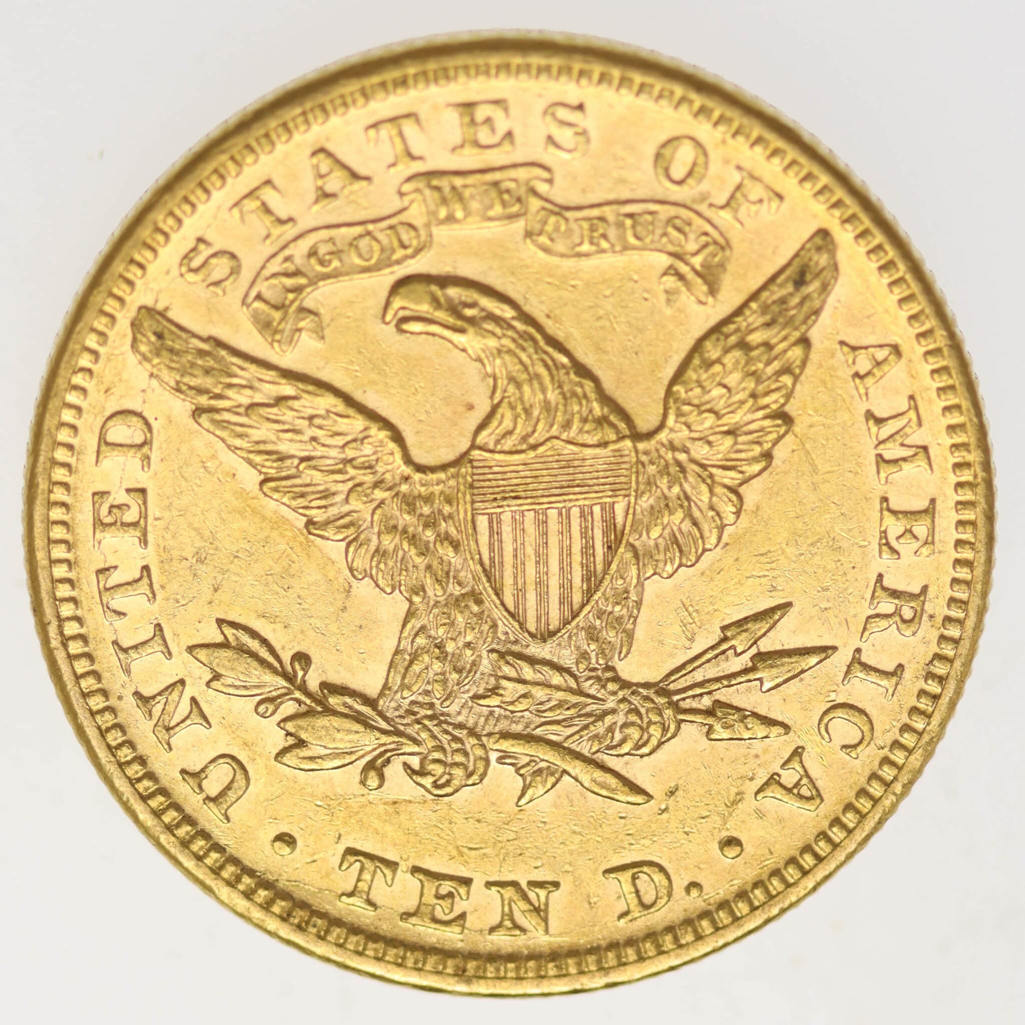usa - USA 10 Dollars 1894 Liberty / Kopf