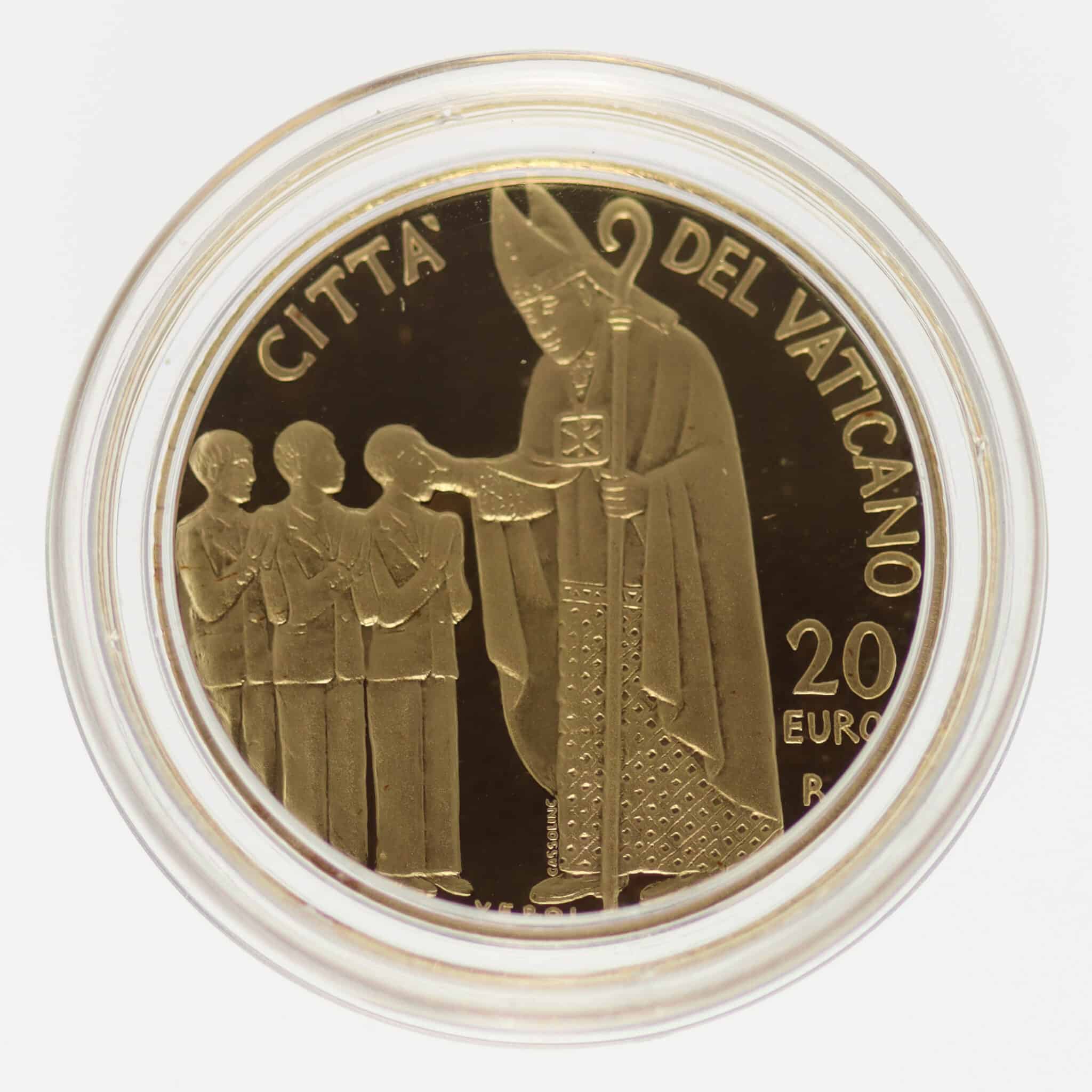 vatikan - Vatikan Benedikt XVI. 20 Euro 2006