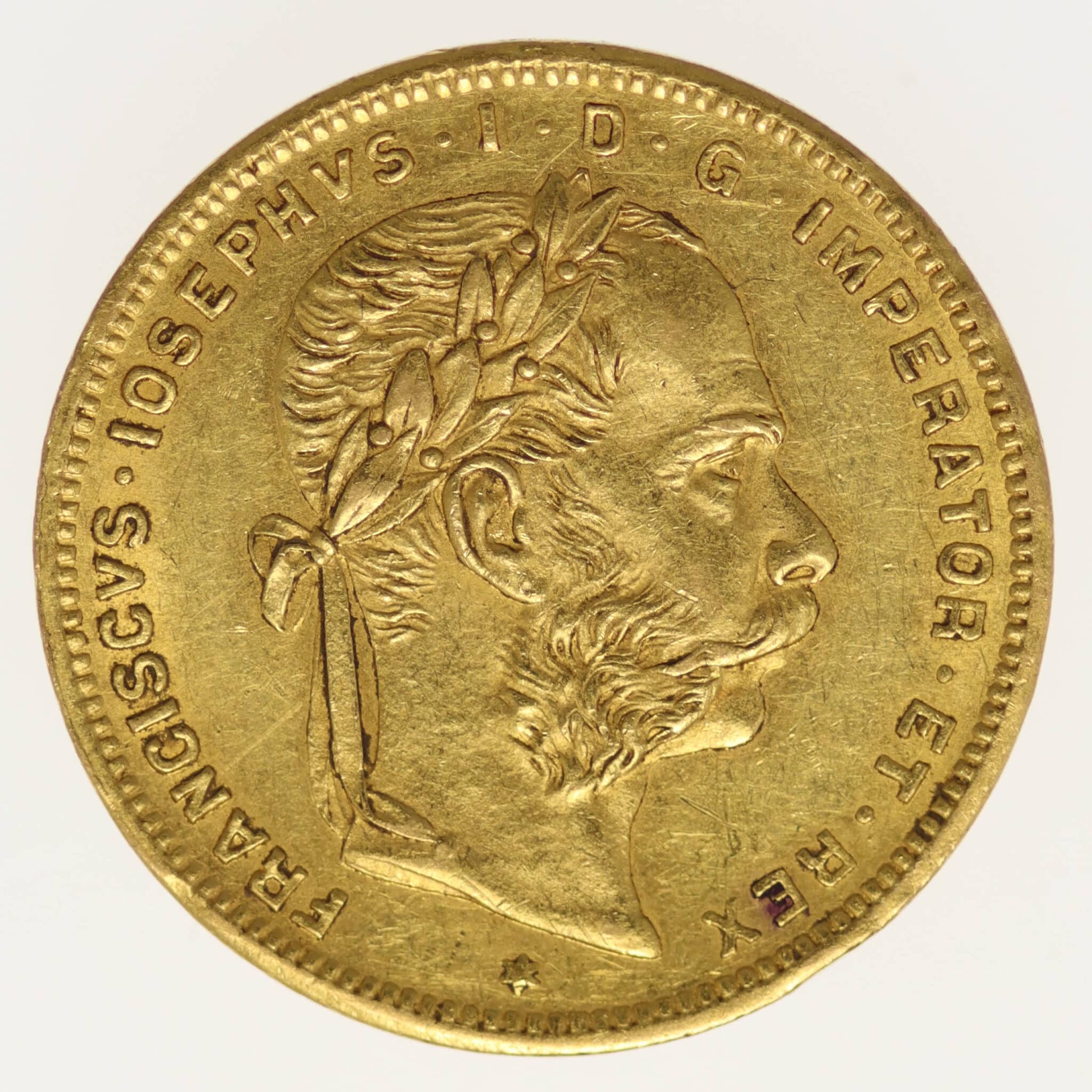 oesterreich - Österreich Kaiserreich Franz Joseph I. 8 Gulden 1882