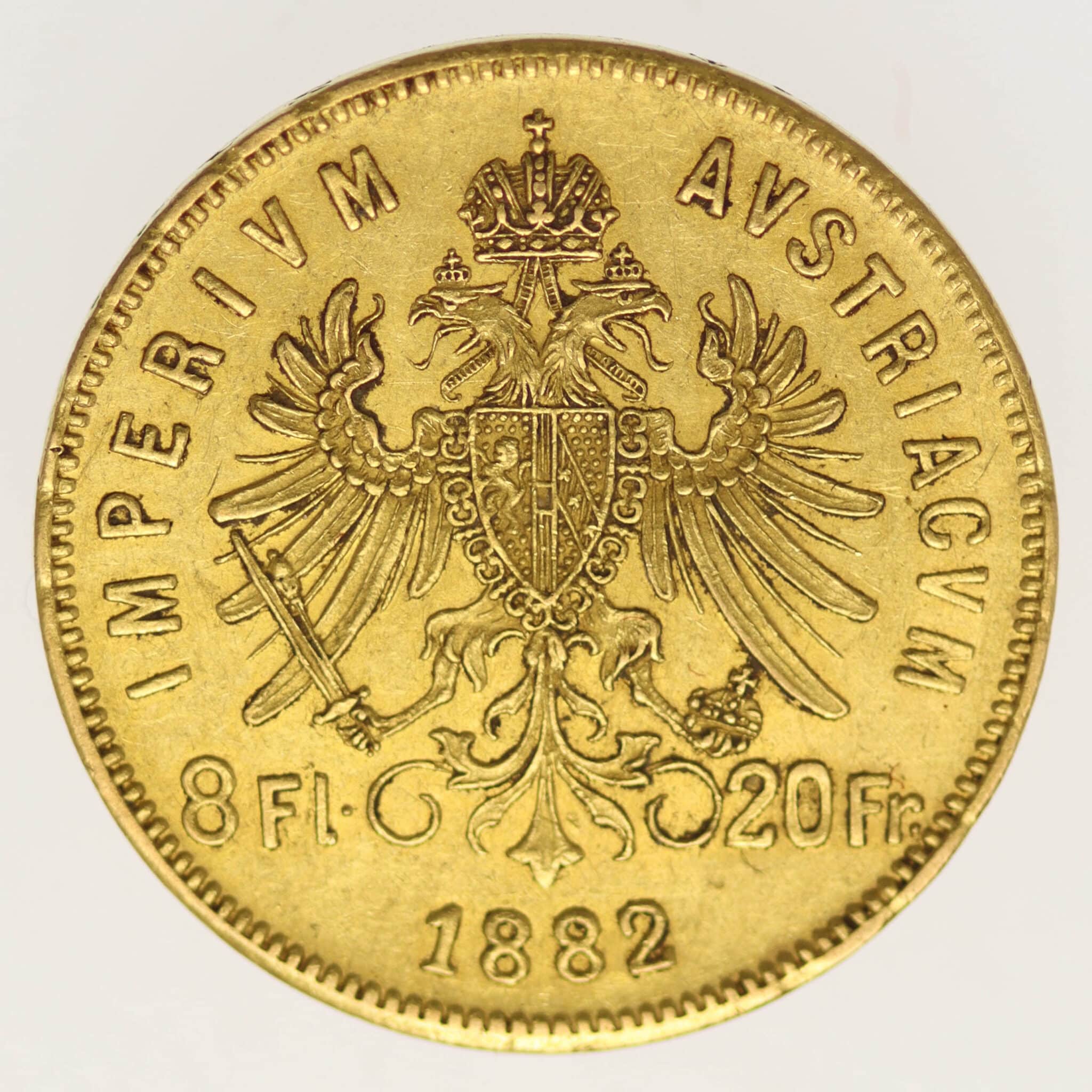 oesterreich - Österreich Kaiserreich Franz Joseph I. 8 Gulden 1882