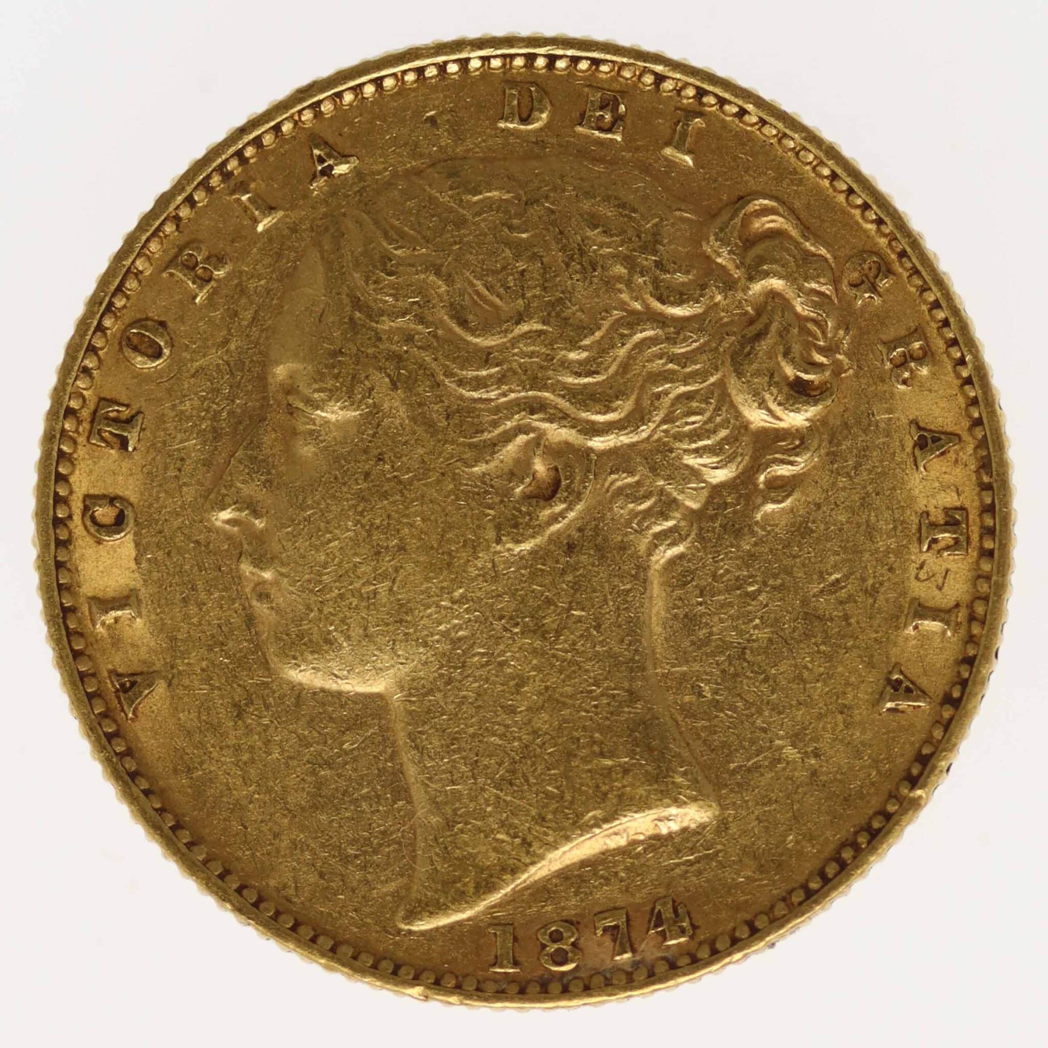australien - Australien Victoria Sovereign 1874 M