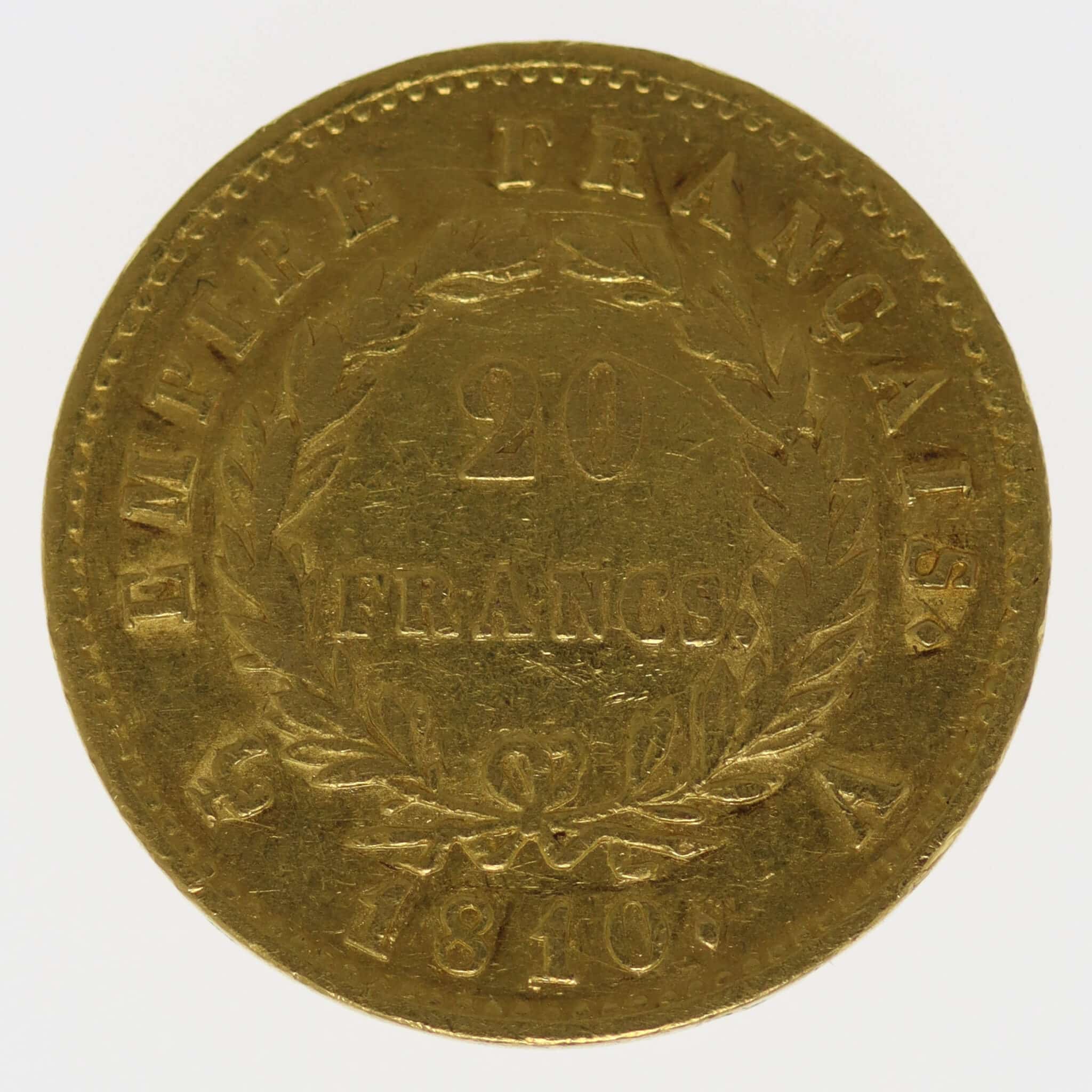 frankreich - Frankreich Napoleon I. 20 Francs 1810 A