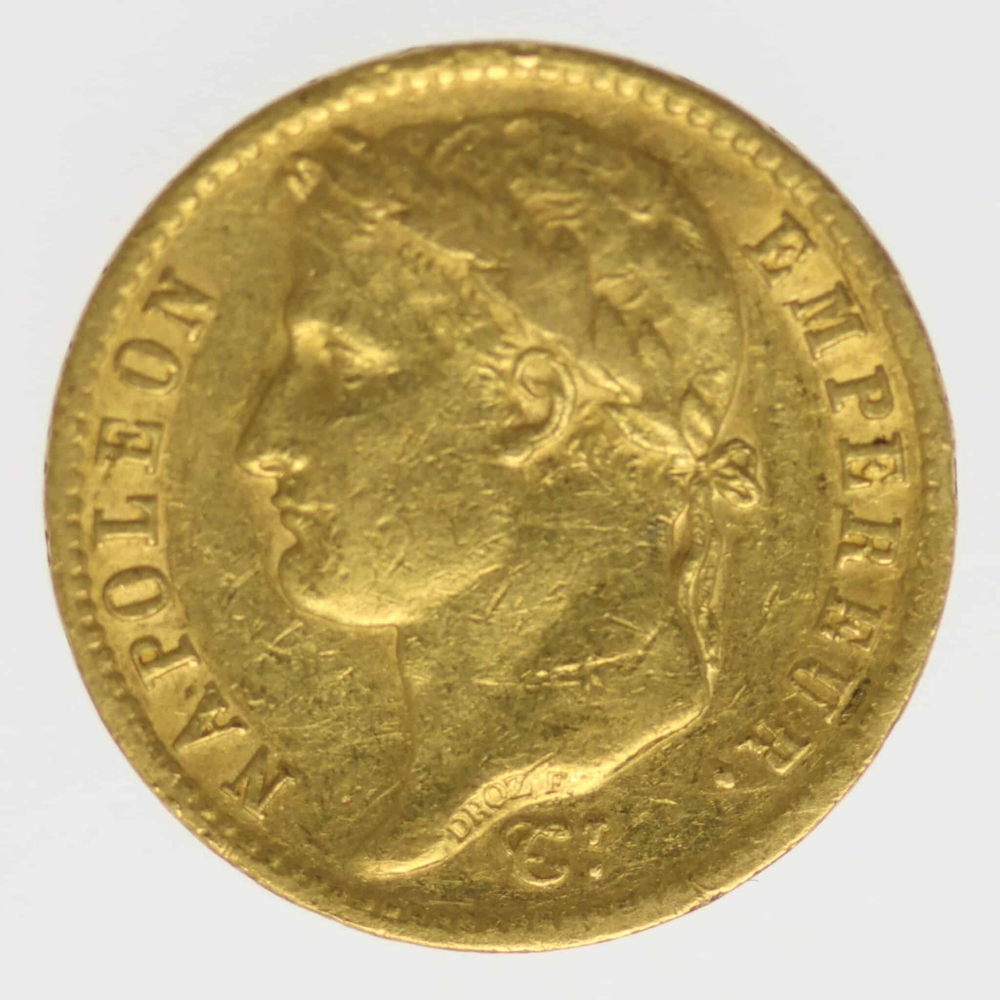 frankreich - Frankreich Napoleon I. 20 Francs 1810 A