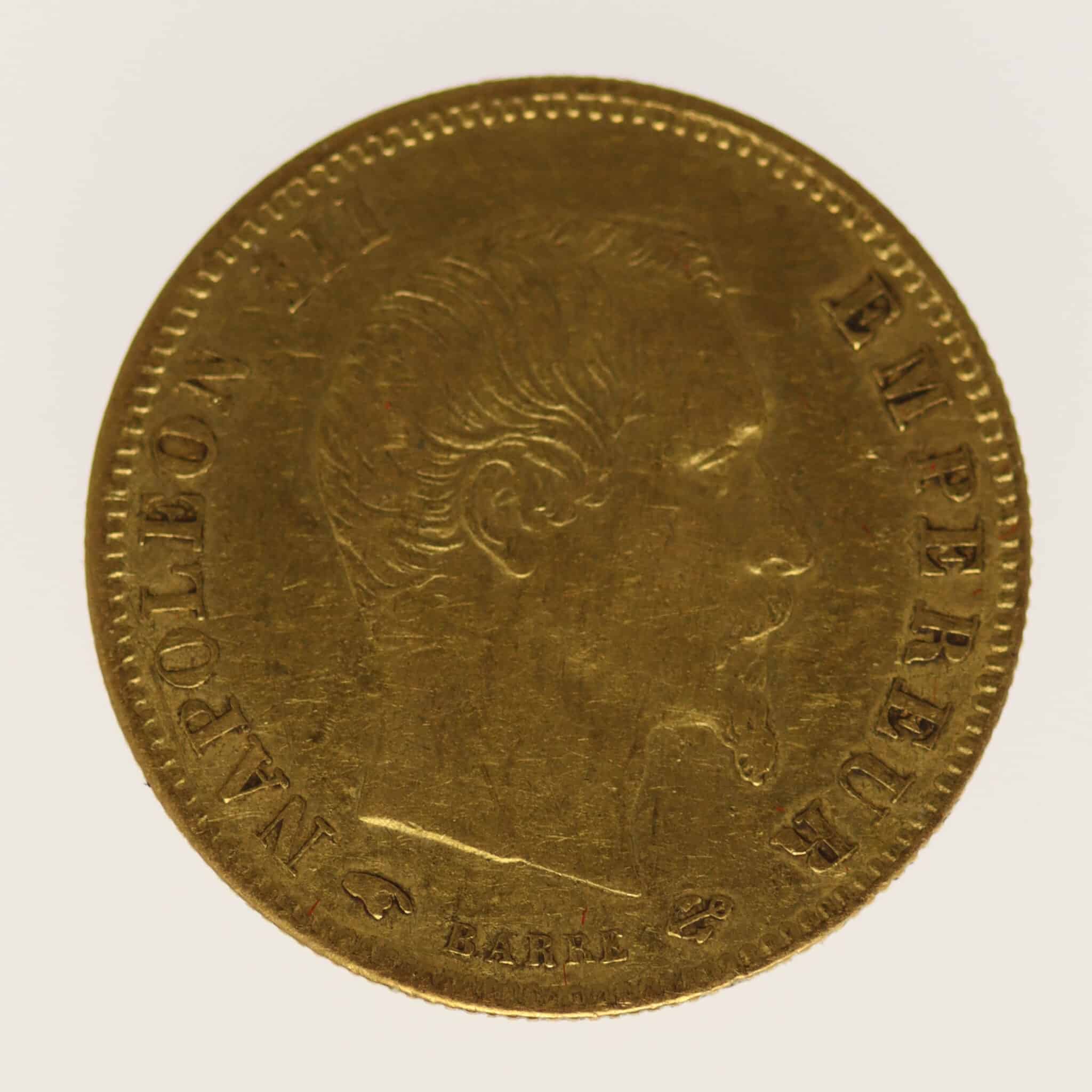 frankreich - Frankreich Napoleon III. 5 Francs 1856 A