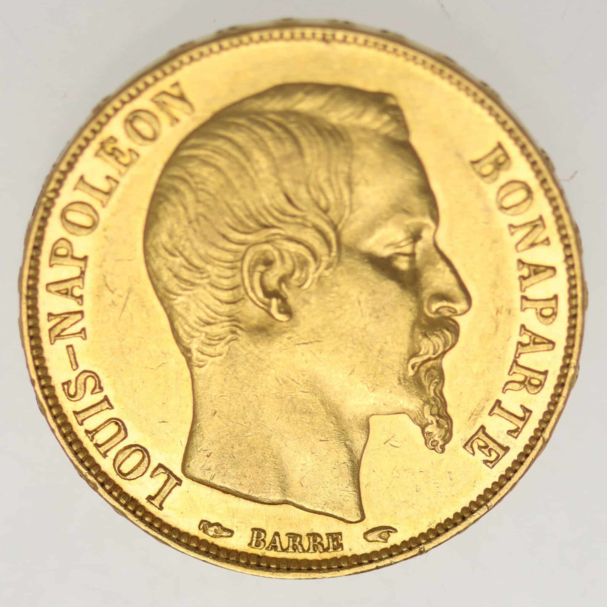 frankreich - Frankreich Napoleon III. 20 Francs 1852 A