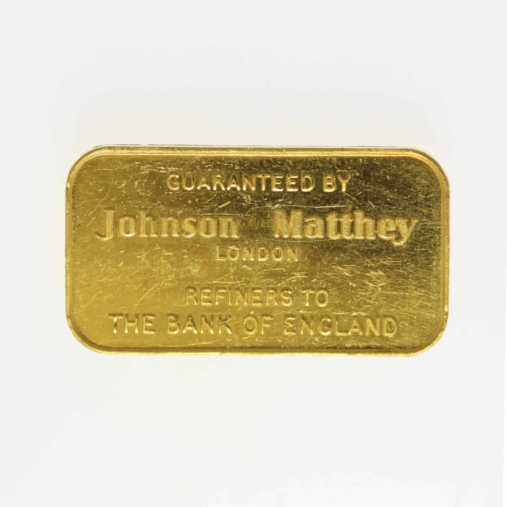 goldbarren - Goldbarren 10 Gramm  Johnson Matthey