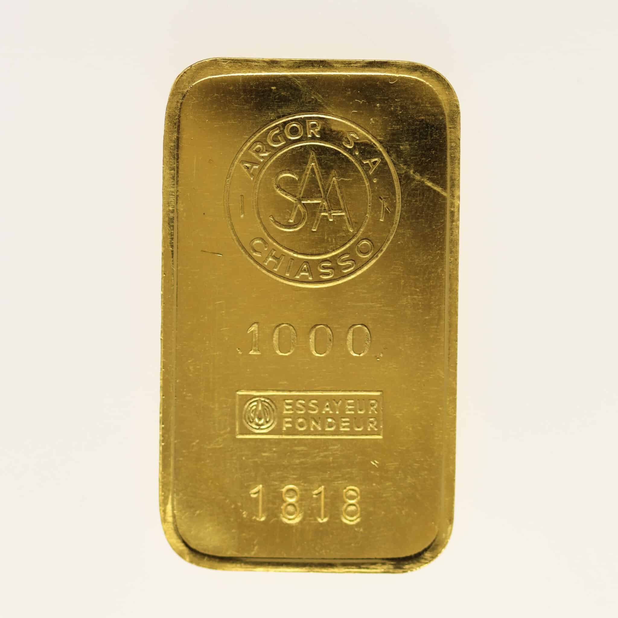 allgemein - Historische Goldbarren: Begehrtes Altgold erzählt die Geschichte des Goldhandels