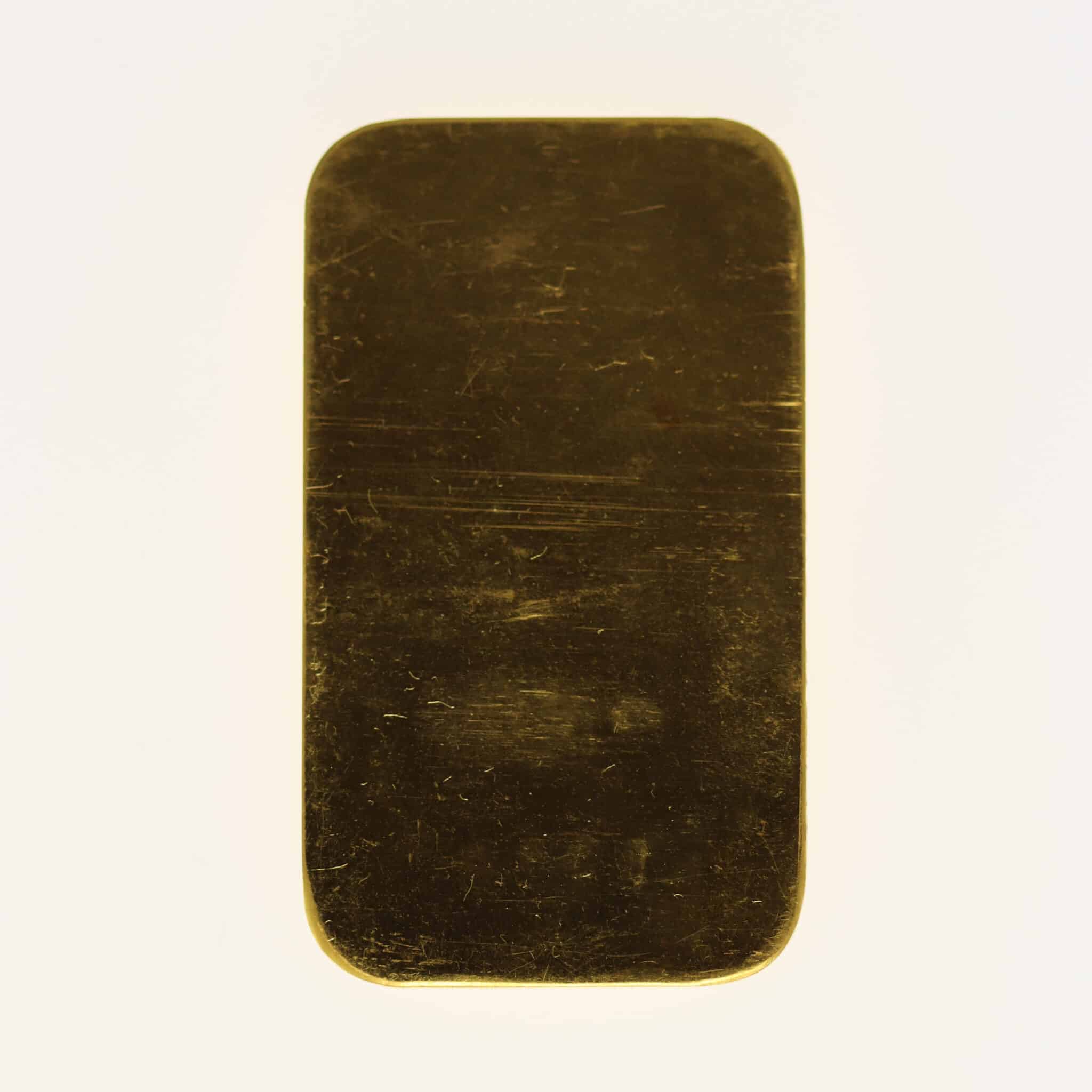 allgemein - Historische Goldbarren: Begehrtes Altgold erzählt die Geschichte des Goldhandels