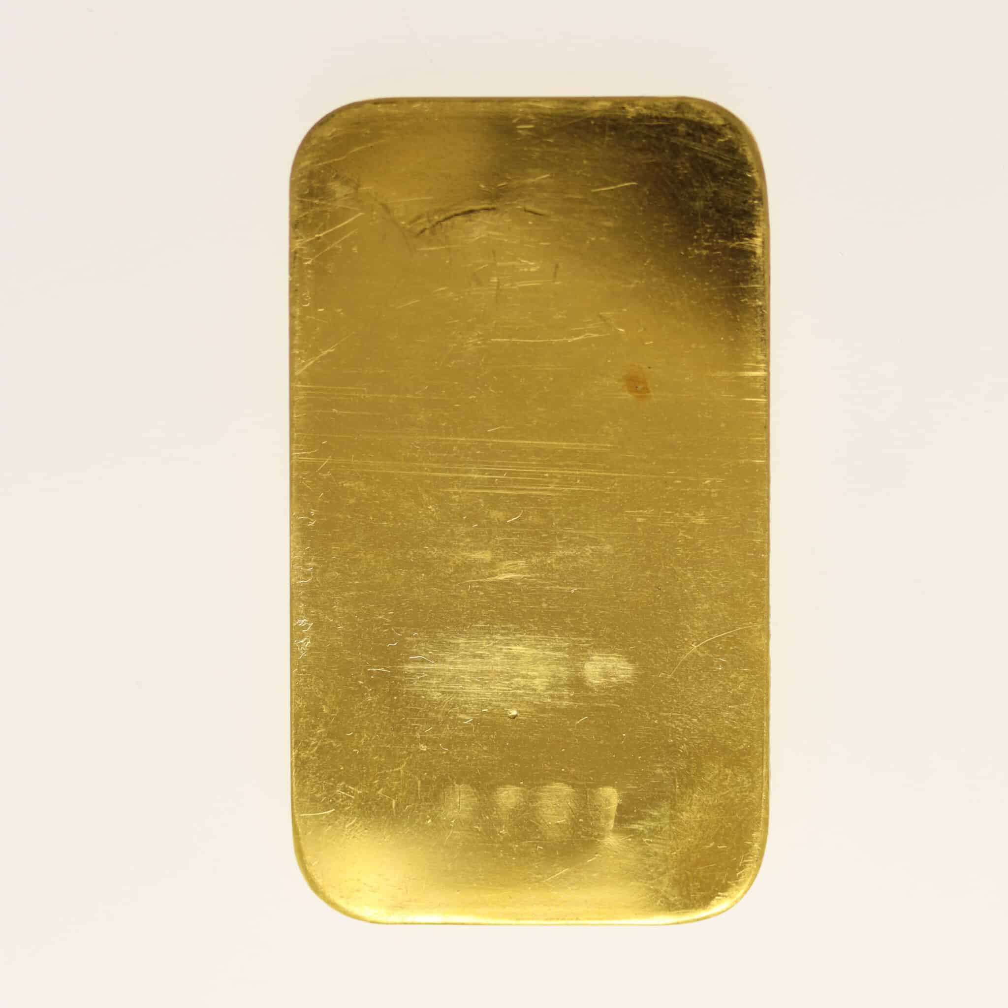 allgemein - Historische Goldbarren: Begehrtes Altgold erzählt die Geschichte des Goldhandels