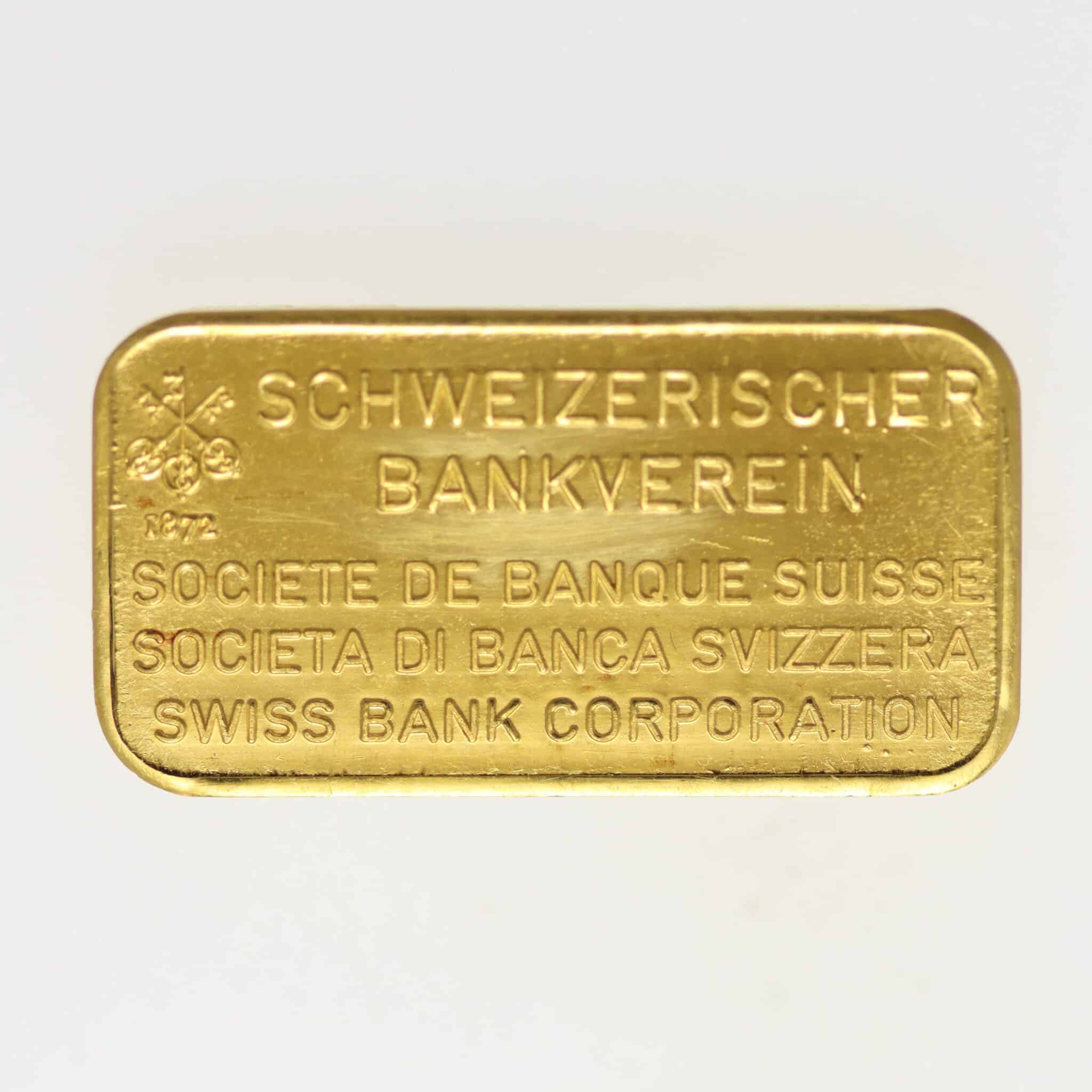 allgemein - Historische Goldbarren: Begehrtes Altgold erzählt die Geschichte des Goldhandels