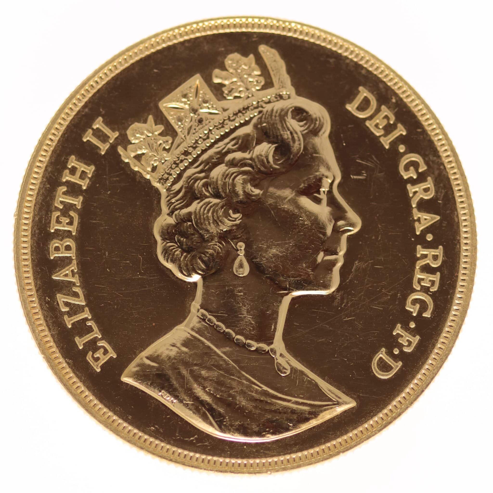grossbritannien - Großbritannien Elisabeth II. 5 Pounds 1988