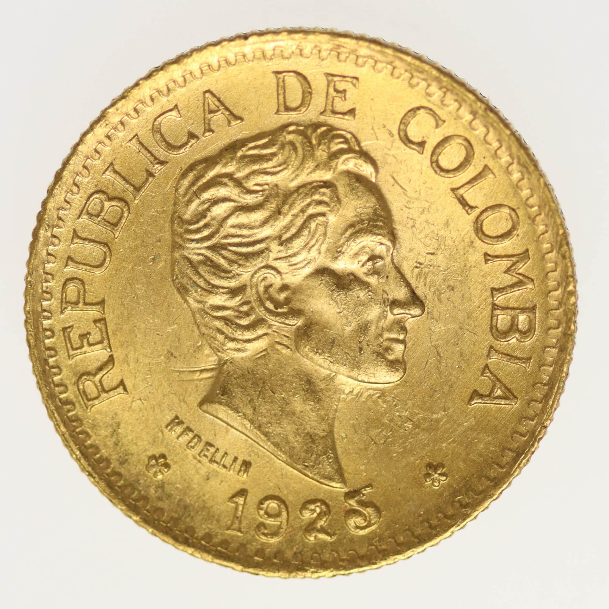kolumbien - Kolumbien 5 Pesos 1925