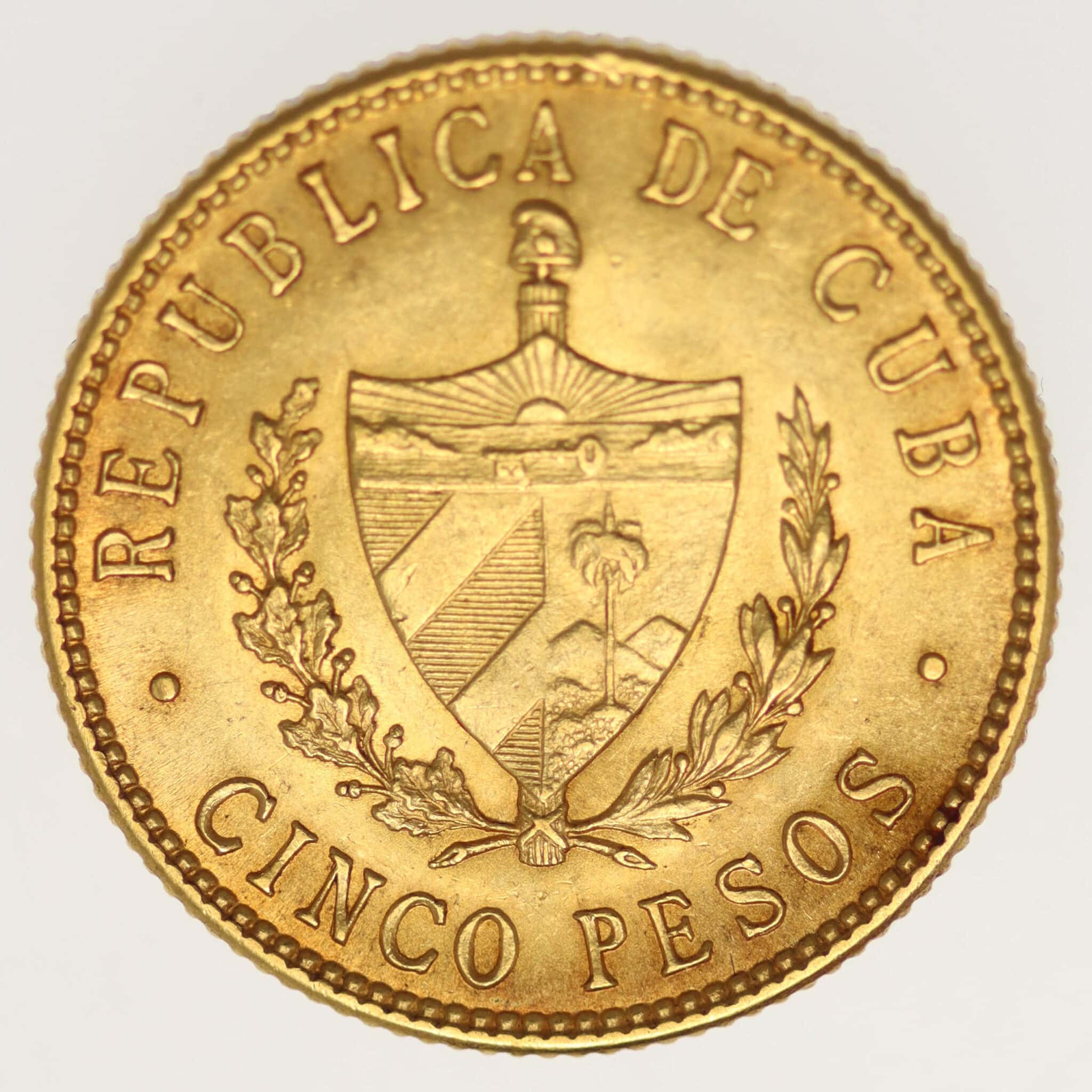 kuba - Kuba 5 Pesos 1915