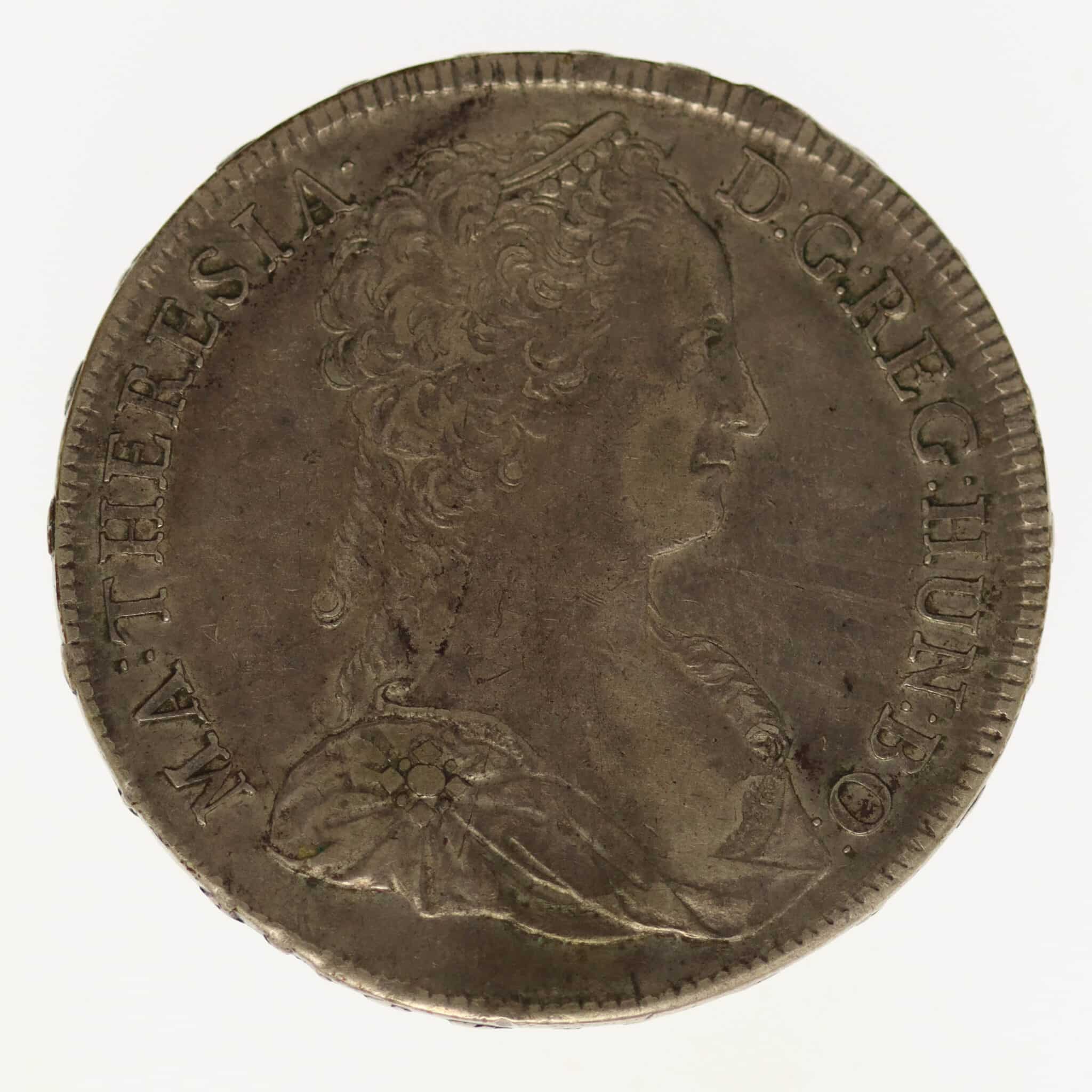 ungarn-silbermuenzen-uebriges-europa, oesterreich-silbermuenzen-uebriges-europa - RDR Maria Theresia Taler 1742