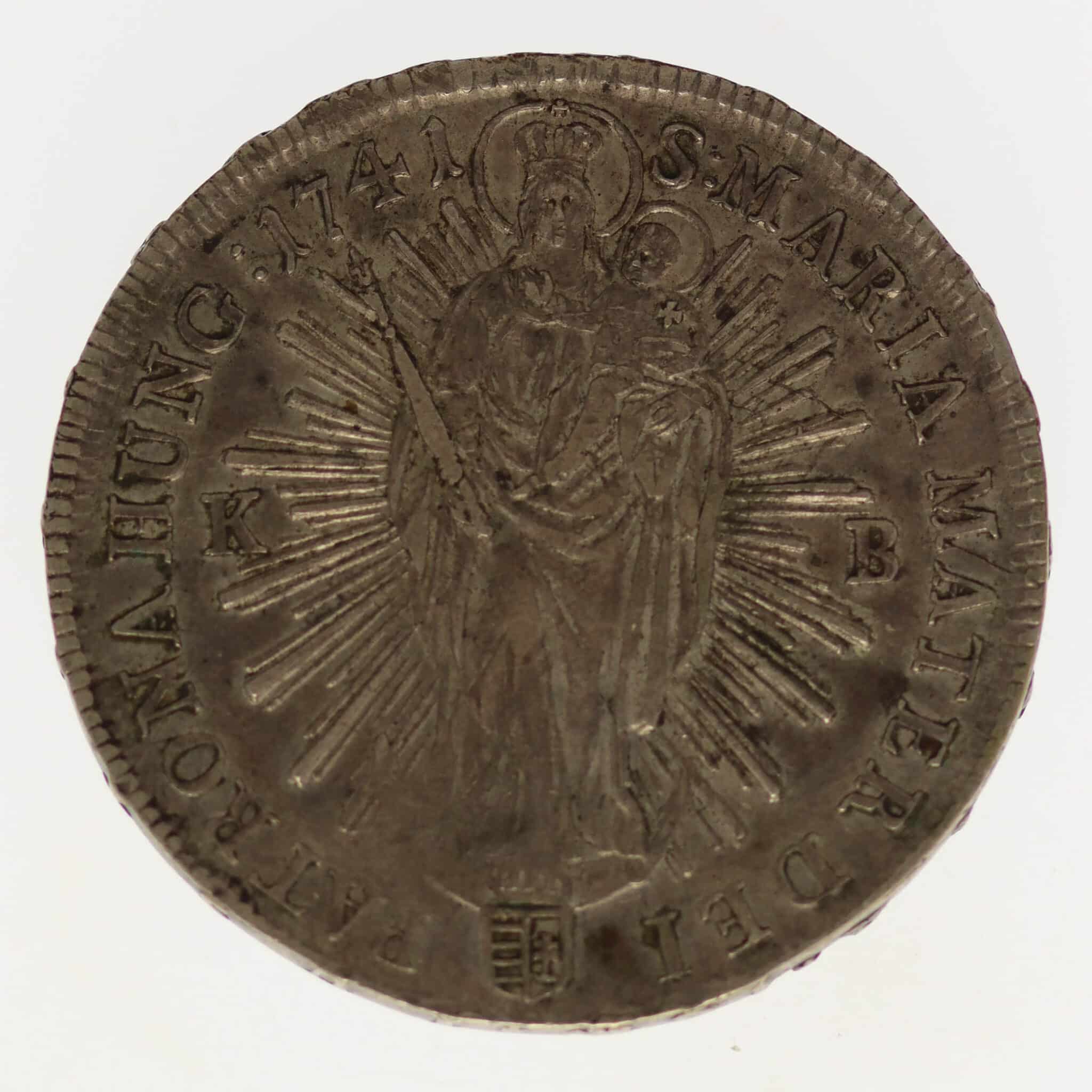 ungarn-silbermuenzen-uebriges-europa, oesterreich-silbermuenzen-uebriges-europa - RDR Maria Theresia Taler 1742