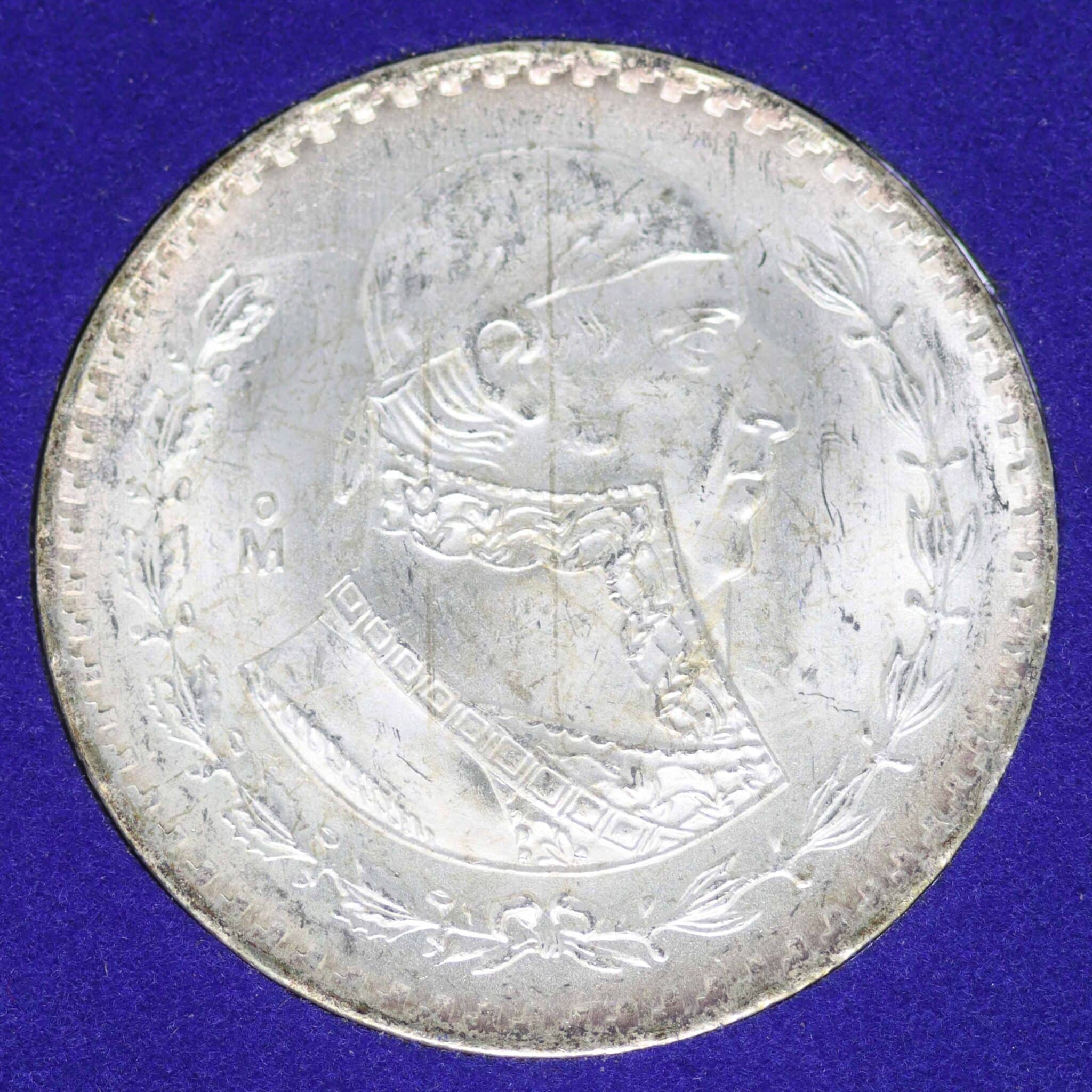 mexiko-silbermuenzen-uebrige-welt - Mexiko Peso 1964 "1979 Papal Peso"