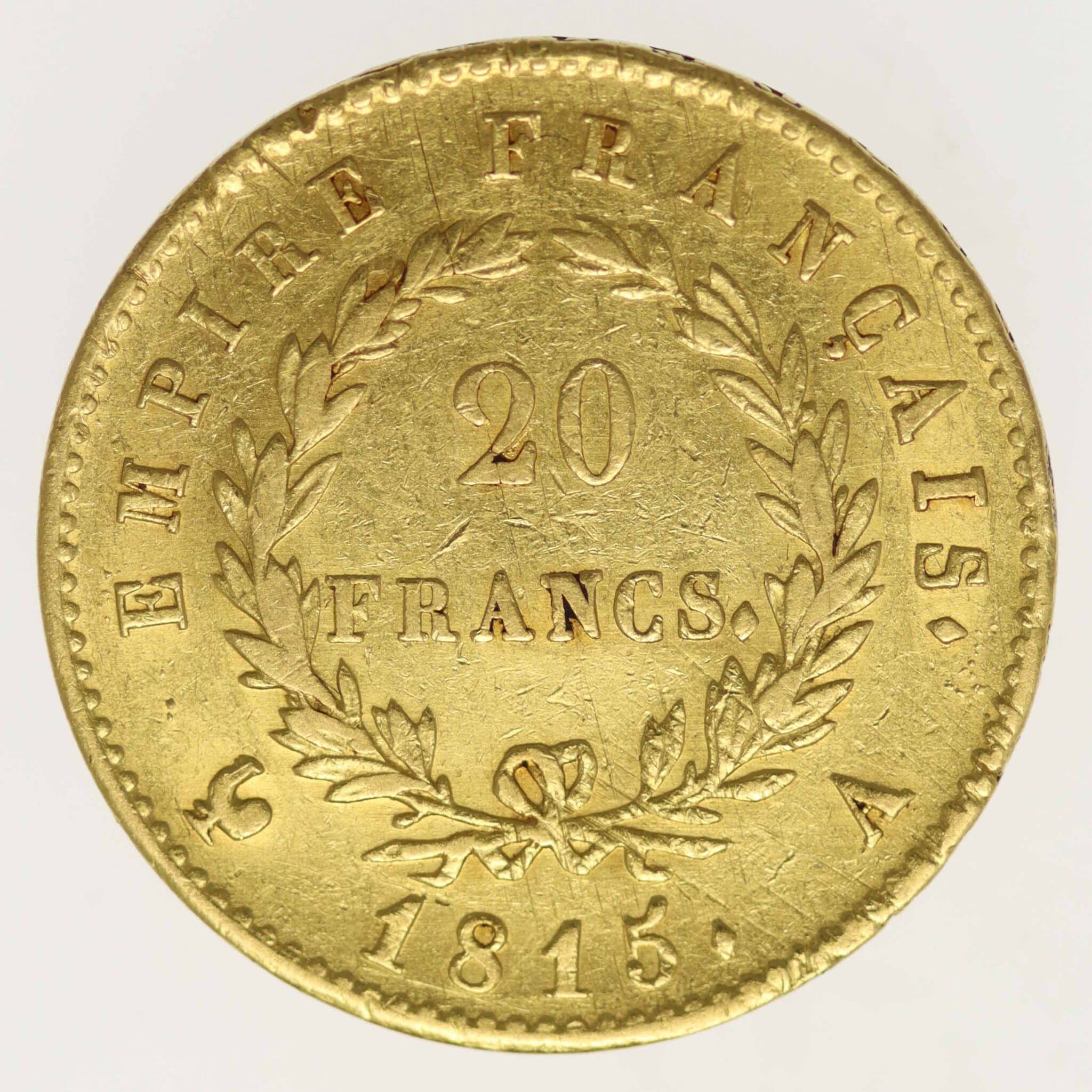 frankreich - Frankreich Napoleon I. 20 Francs 1815 A