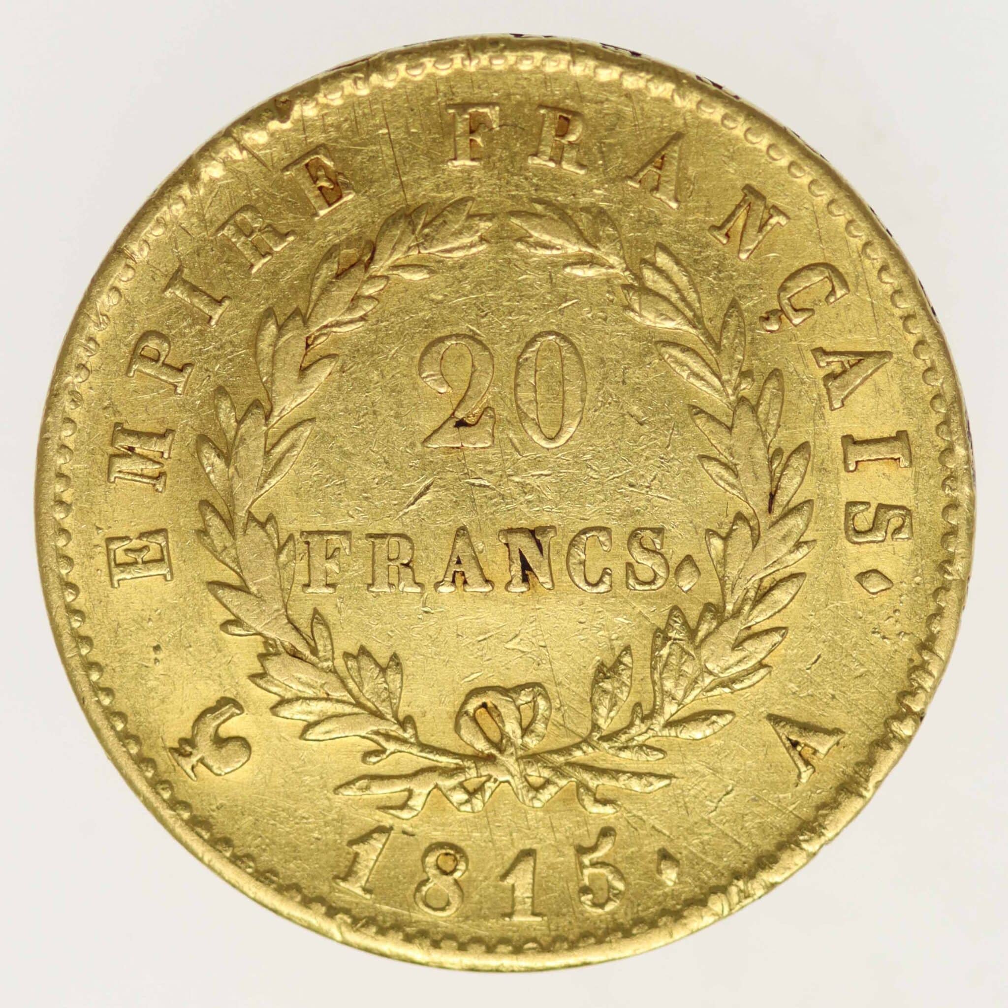 frankreich - Frankreich Napoleon I. 20 Francs 1815 A