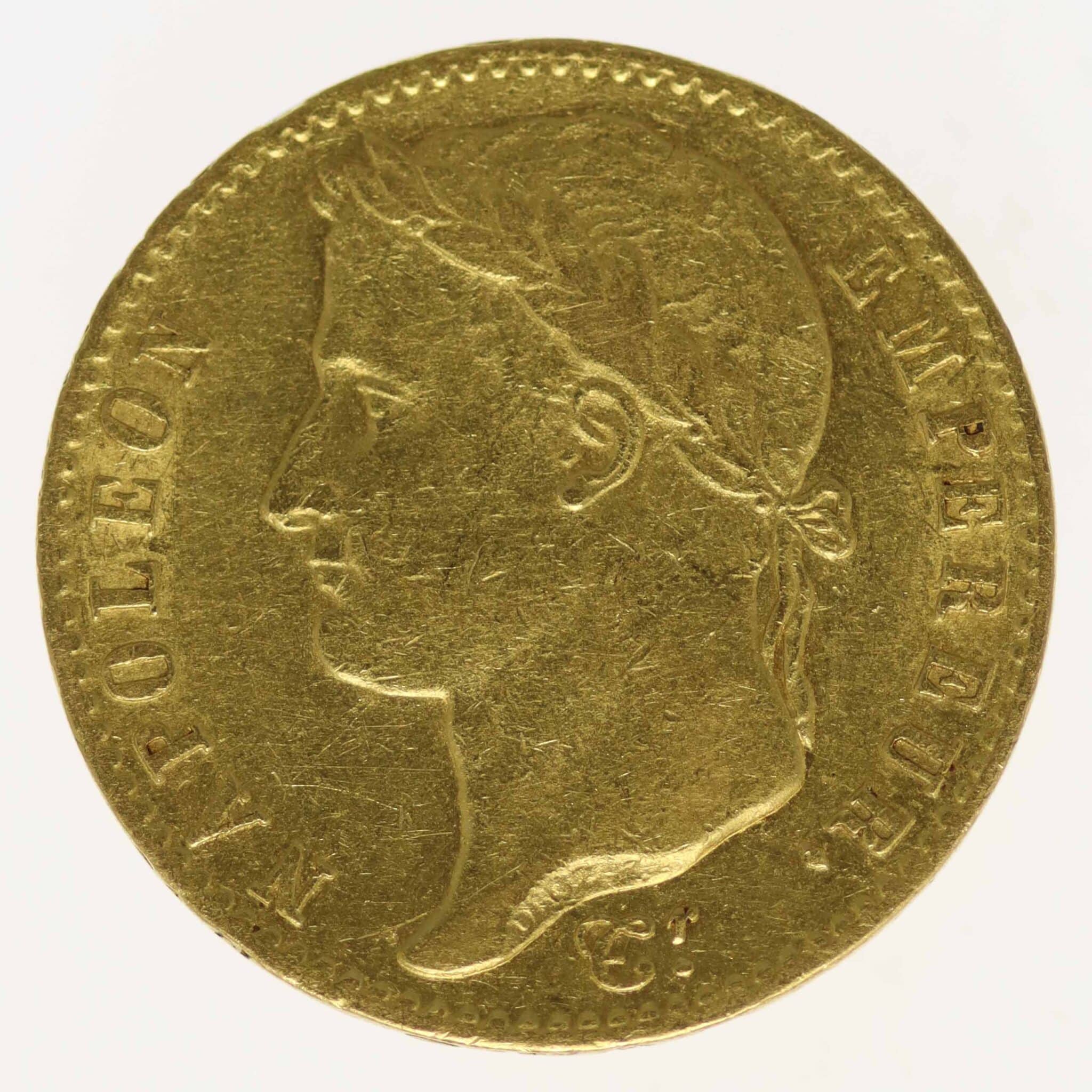 frankreich - Frankreich Napoleon I. 20 Francs 1815 A