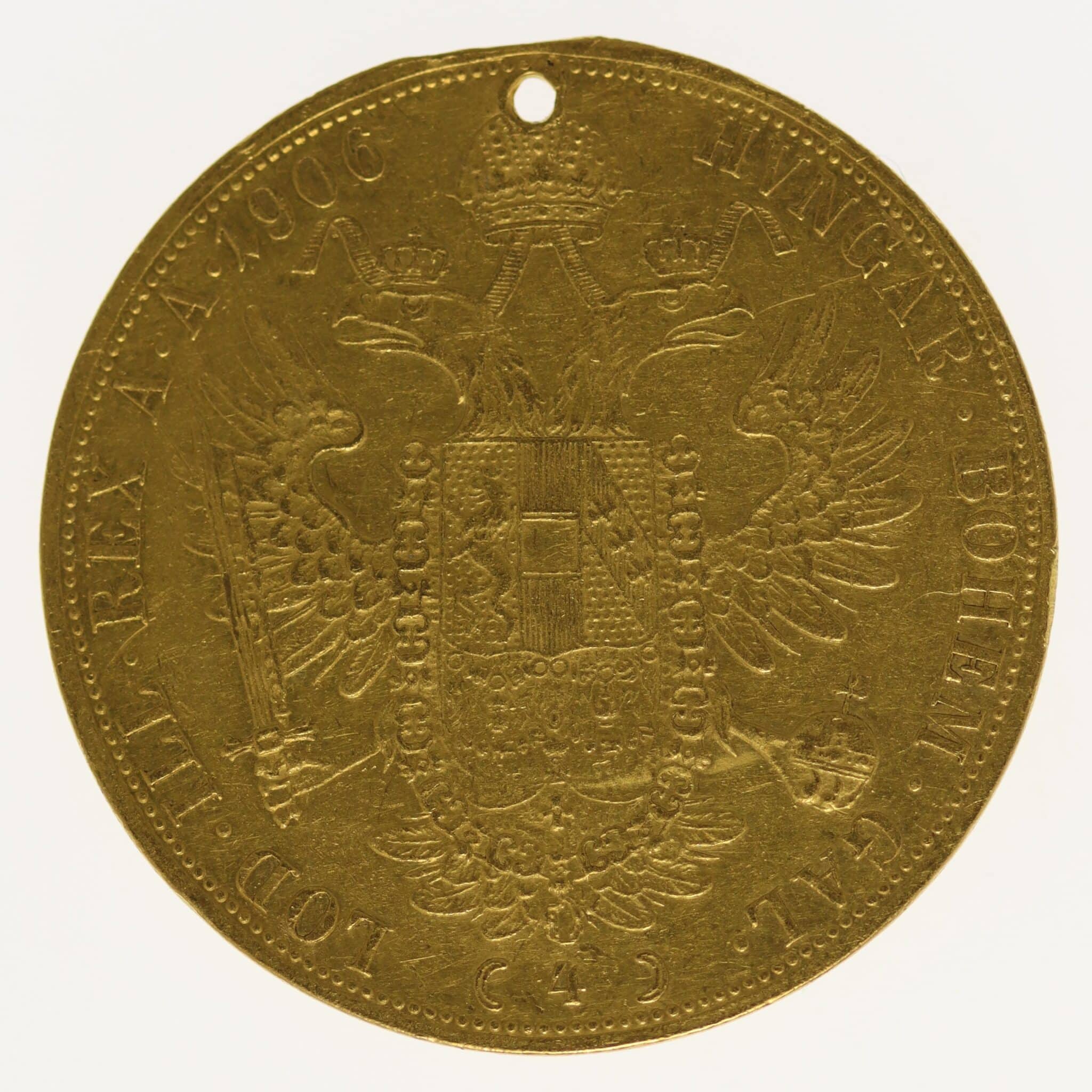 oesterreich - Österreich Kaiserreich Franz Joseph I. 4 Dukaten 1906