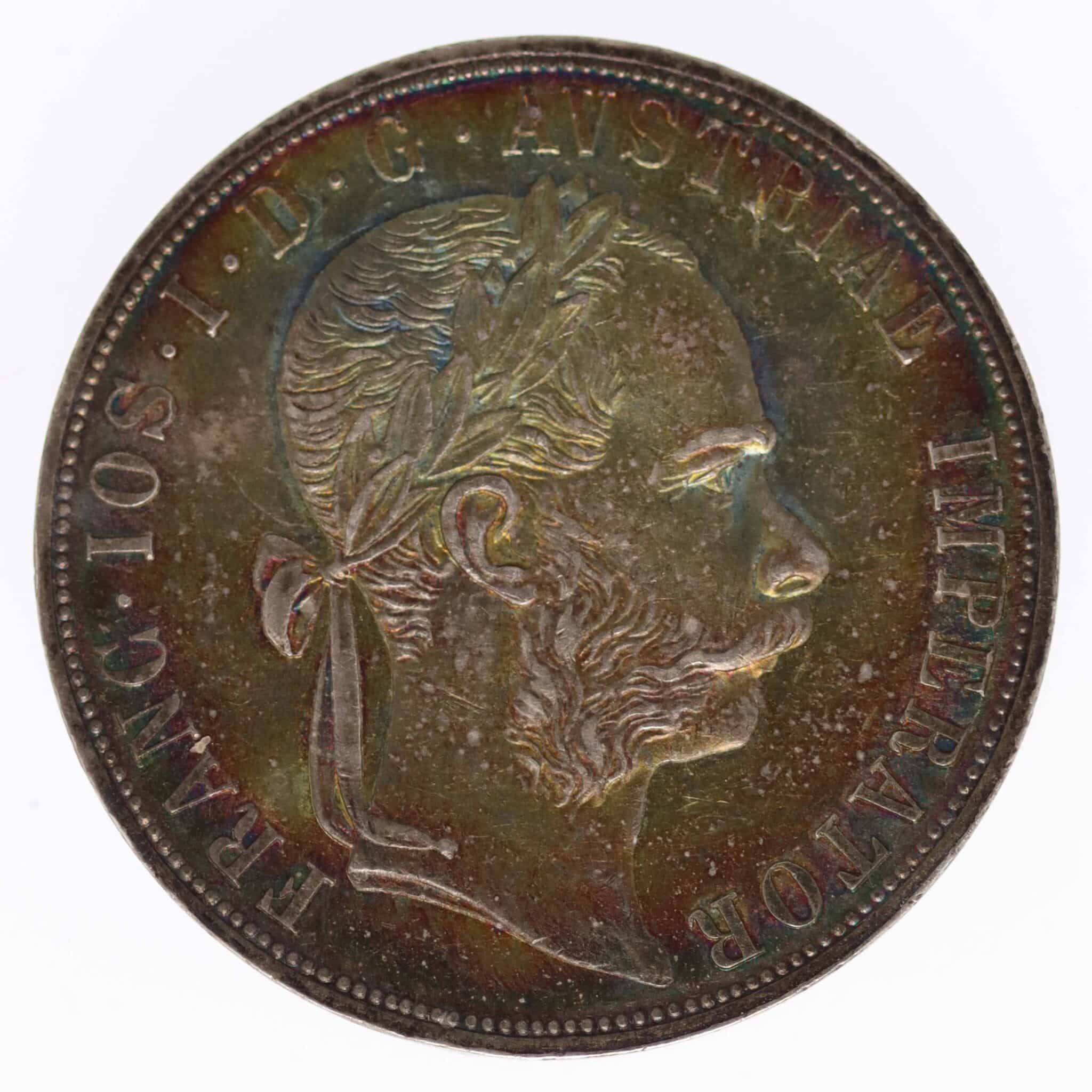 oesterreich-silbermuenzen-uebriges-europa - Österreich Kaiserreich Franz Joseph I. 2 Florin 1885