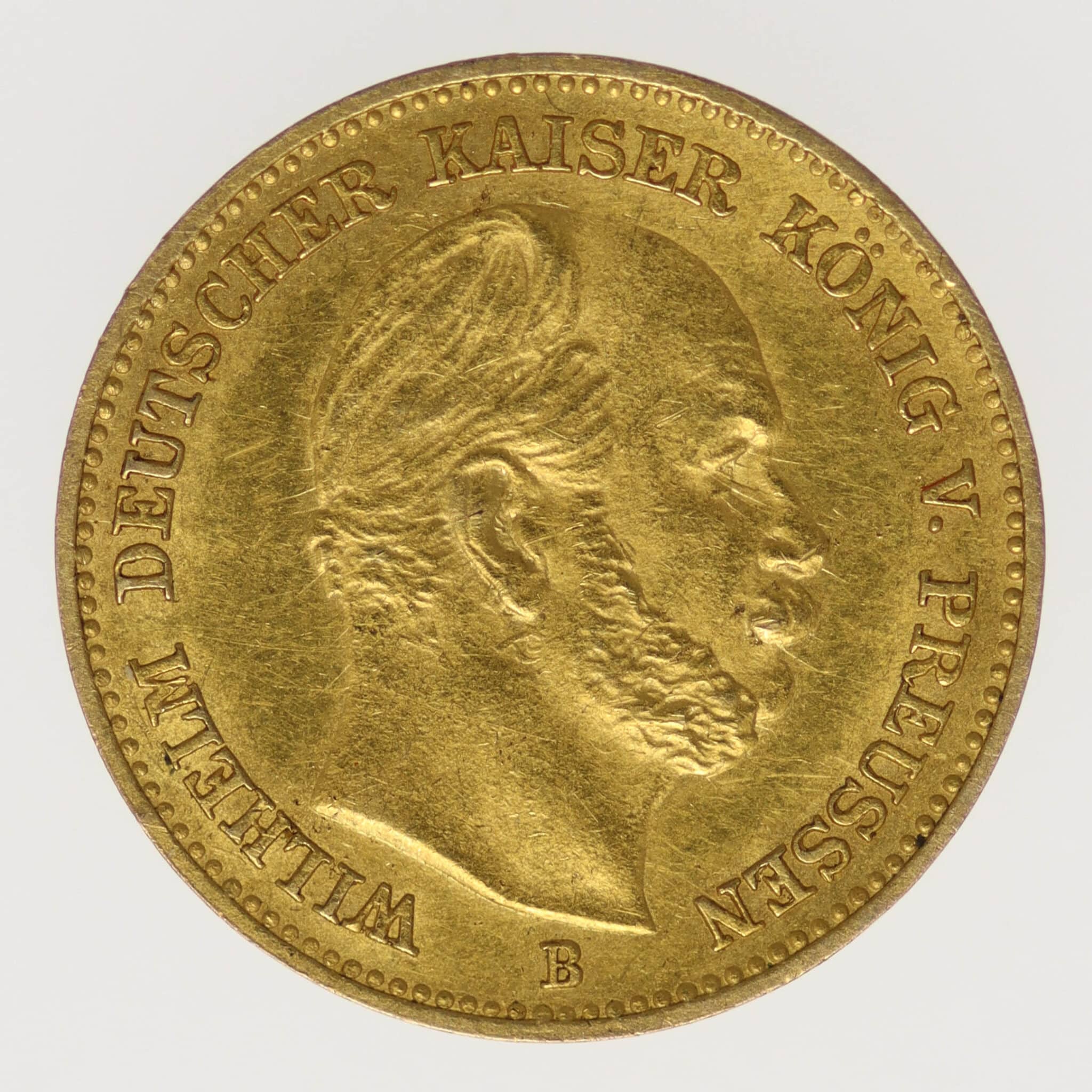 deutsches-kaiserreich-ab-1871 - Preussen Wilhelm I. 5 Mark 1877 B