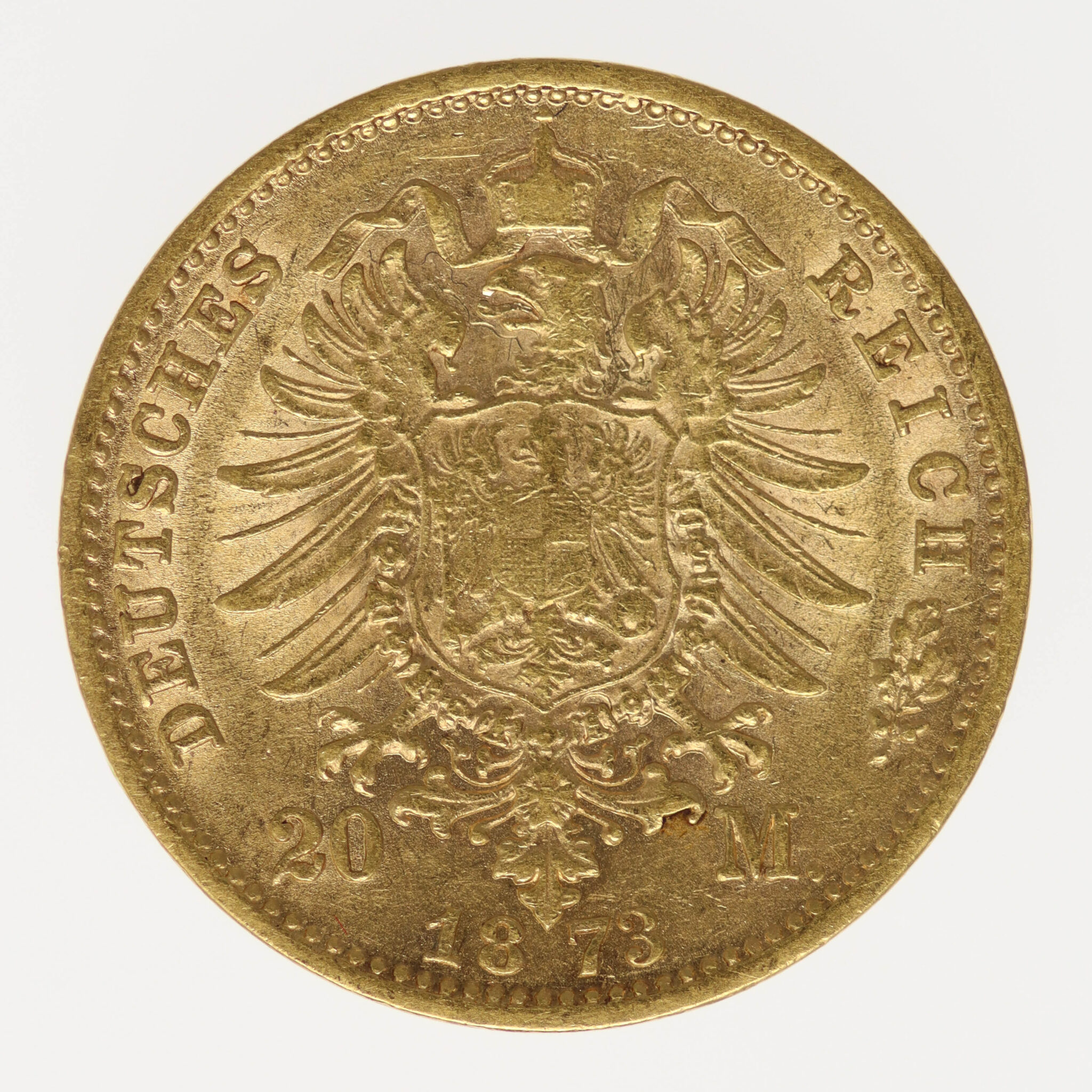 deutsches-kaiserreich-ab-1871 - Sachsen Johann 20 Mark 1873