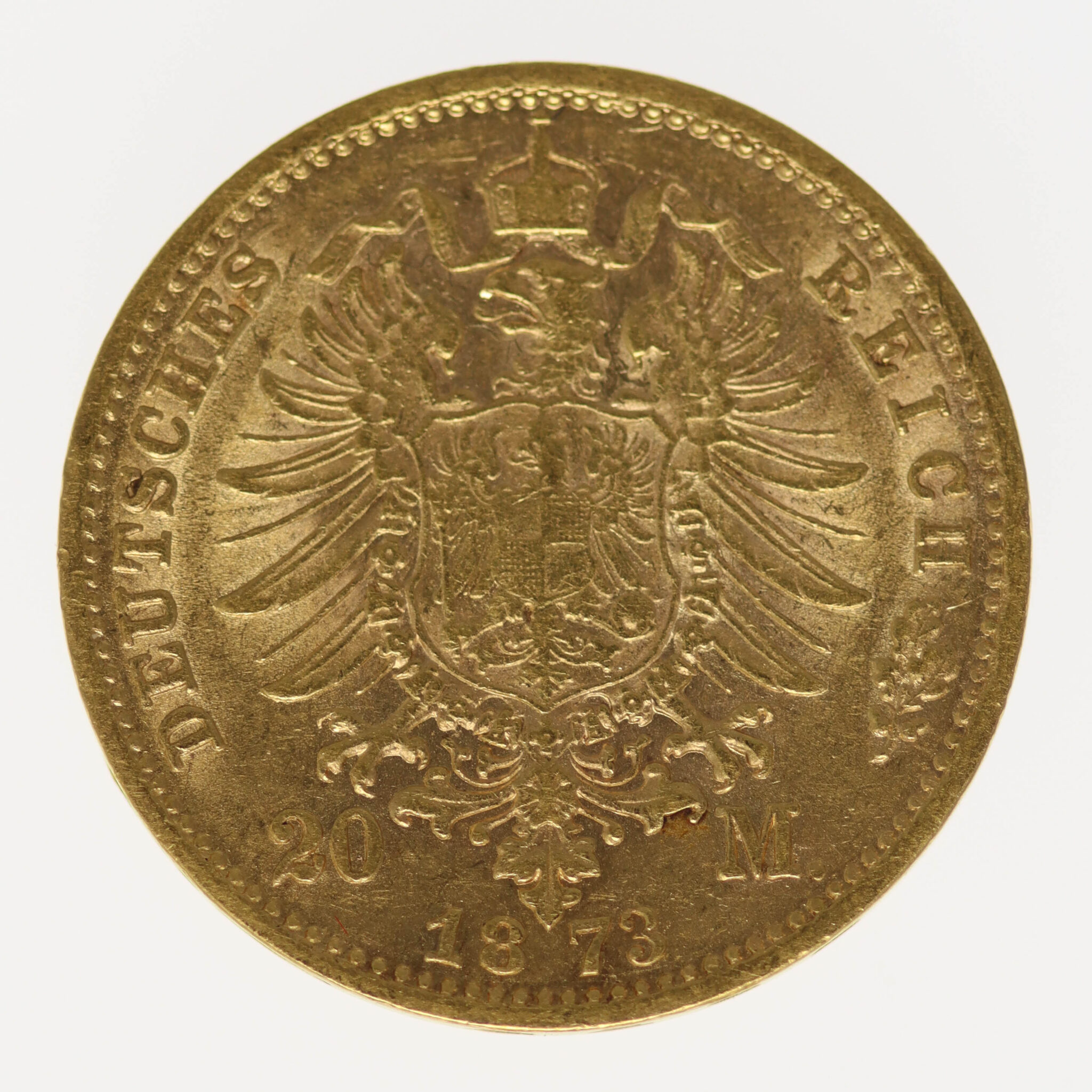 deutsches-kaiserreich-ab-1871 - Sachsen Johann 20 Mark 1873