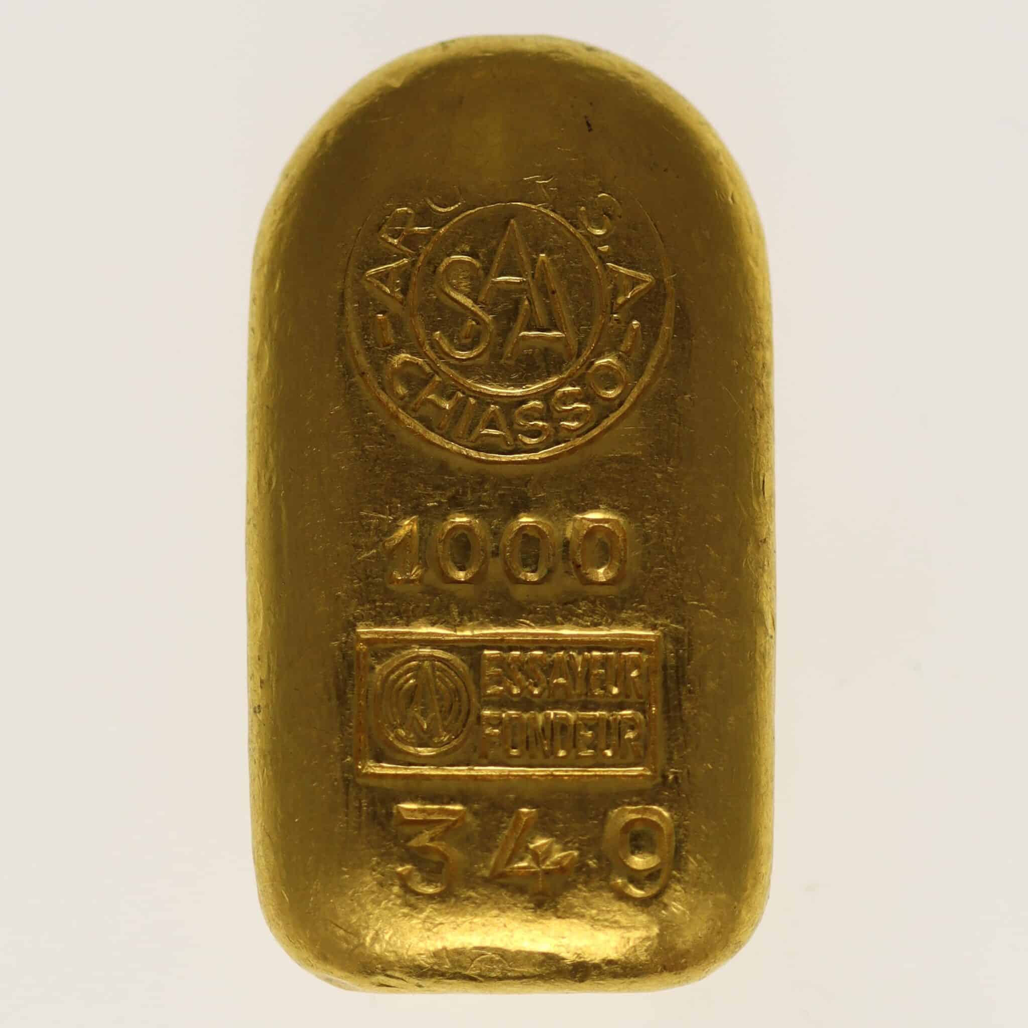 allgemein - Historische Goldbarren: Begehrtes Altgold erzählt die Geschichte des Goldhandels