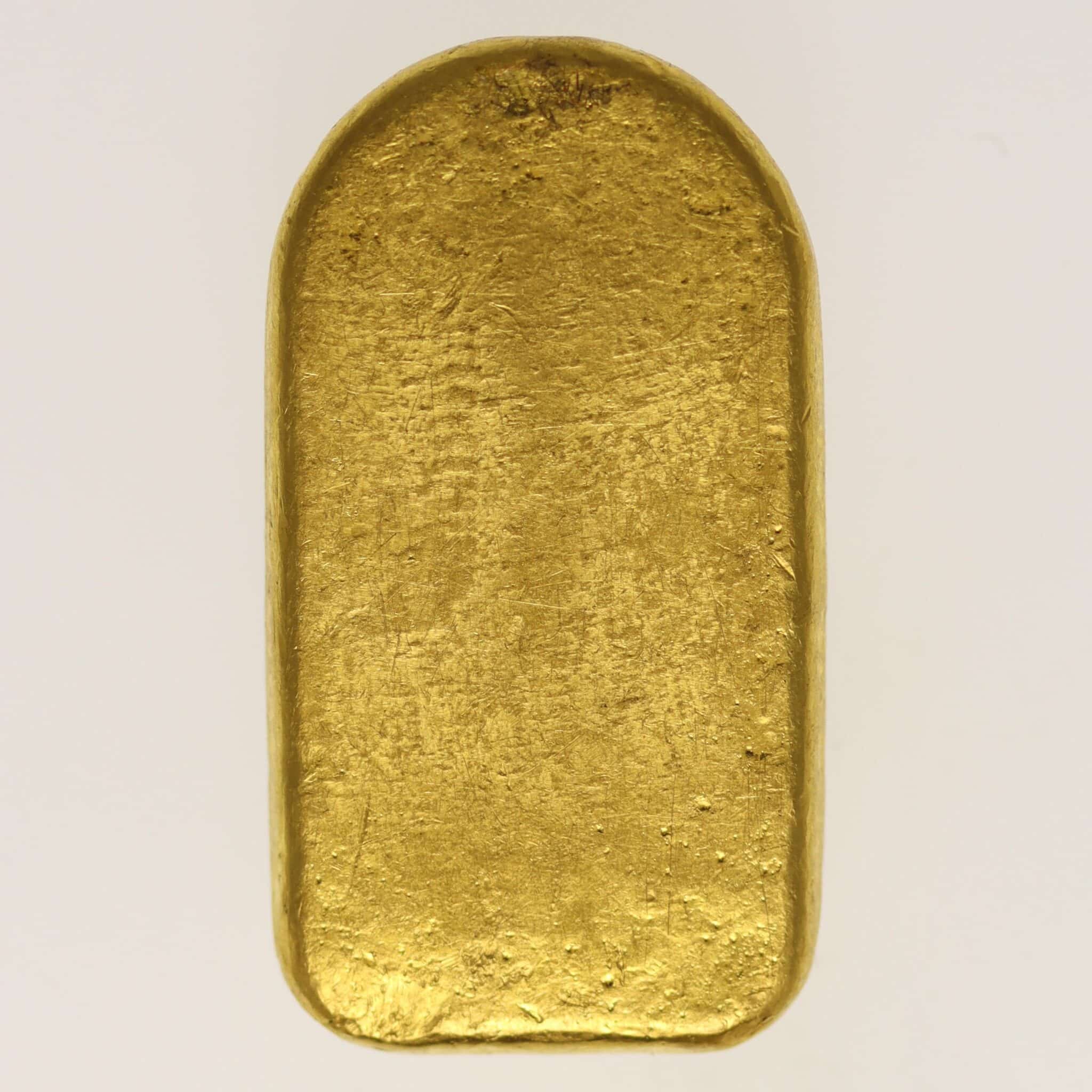 allgemein - Historische Goldbarren: Begehrtes Altgold erzählt die Geschichte des Goldhandels