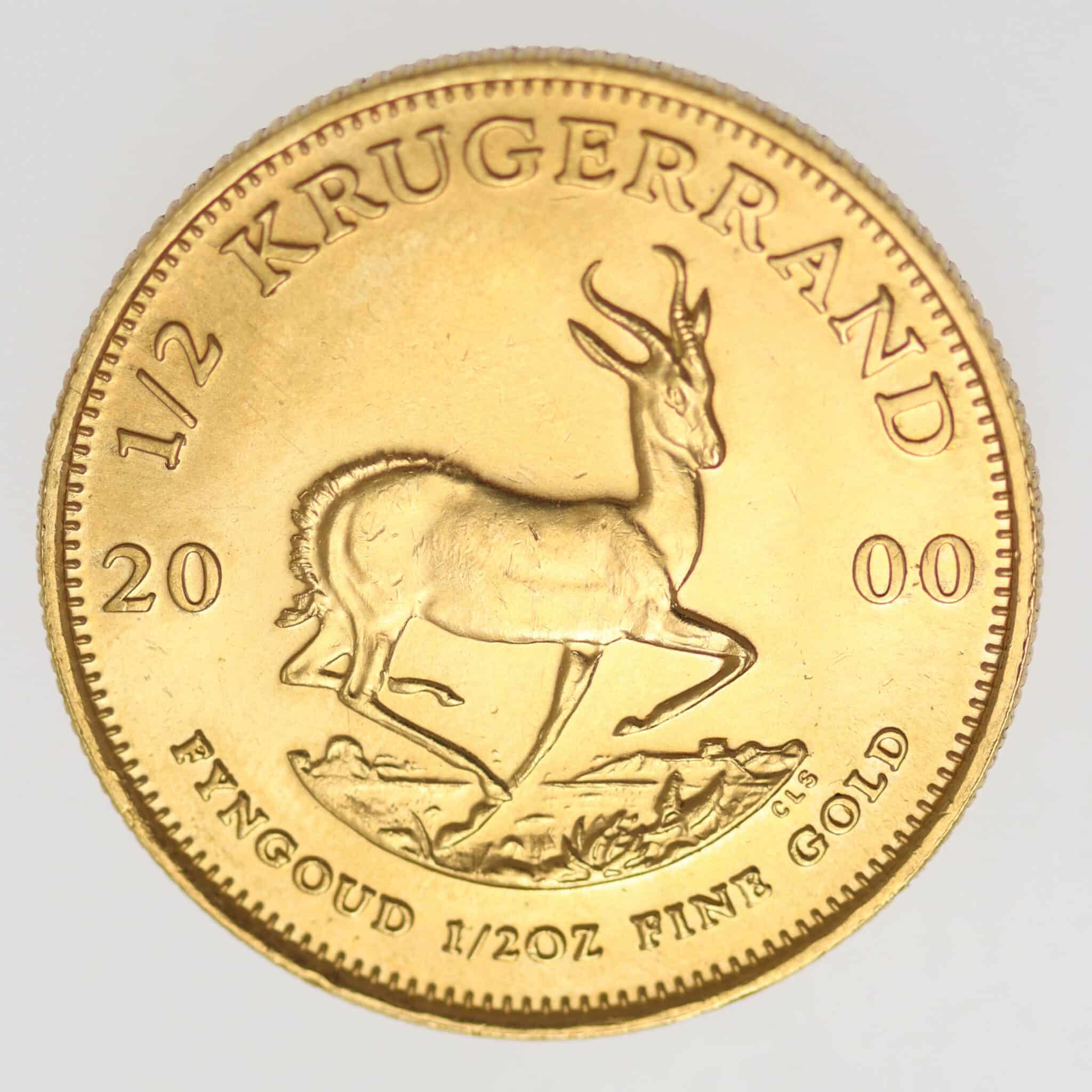 suedafrika - Südafrika Krügerrand 1/2 Unze 2000