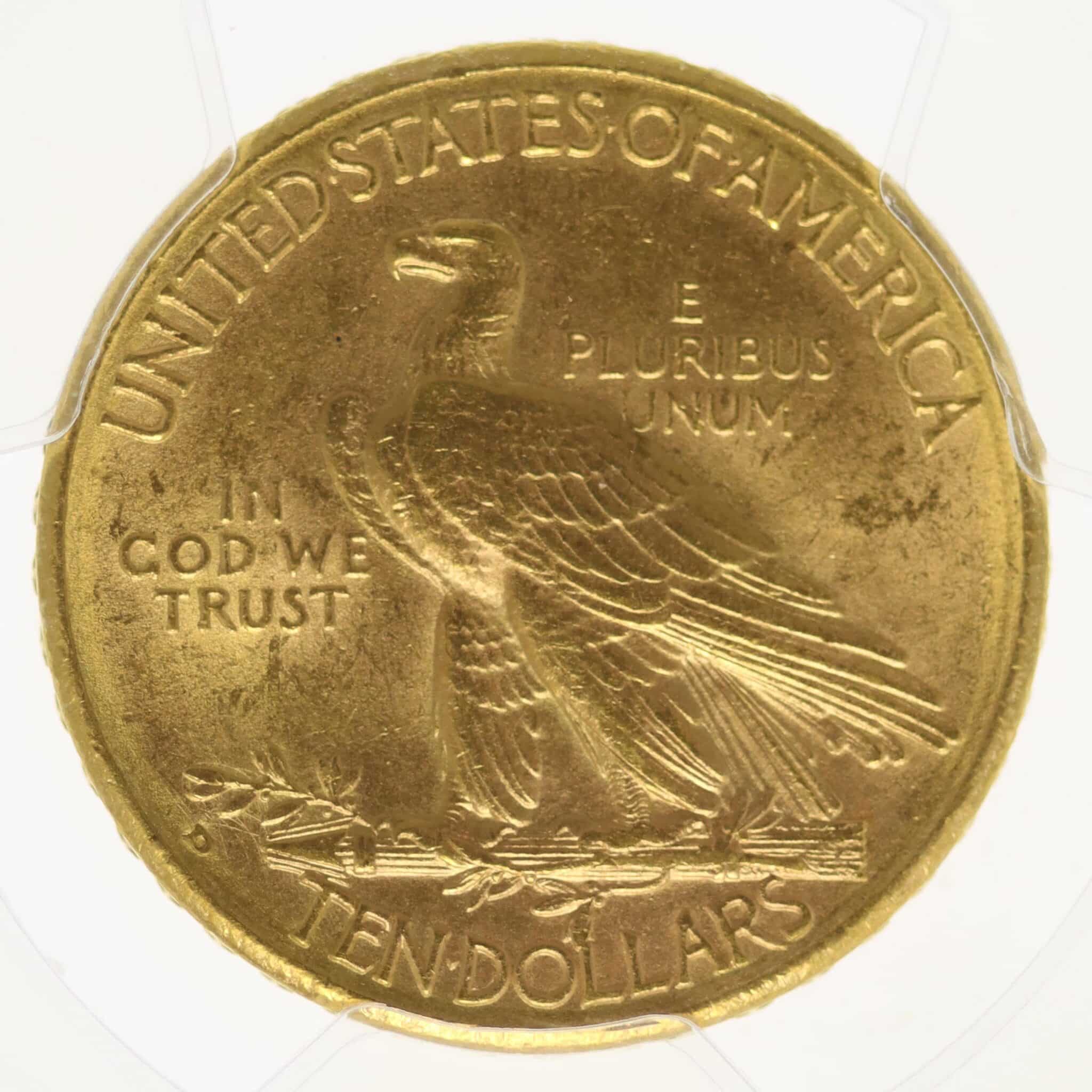 usa - USA 10 Dollars 1910 D Indianer