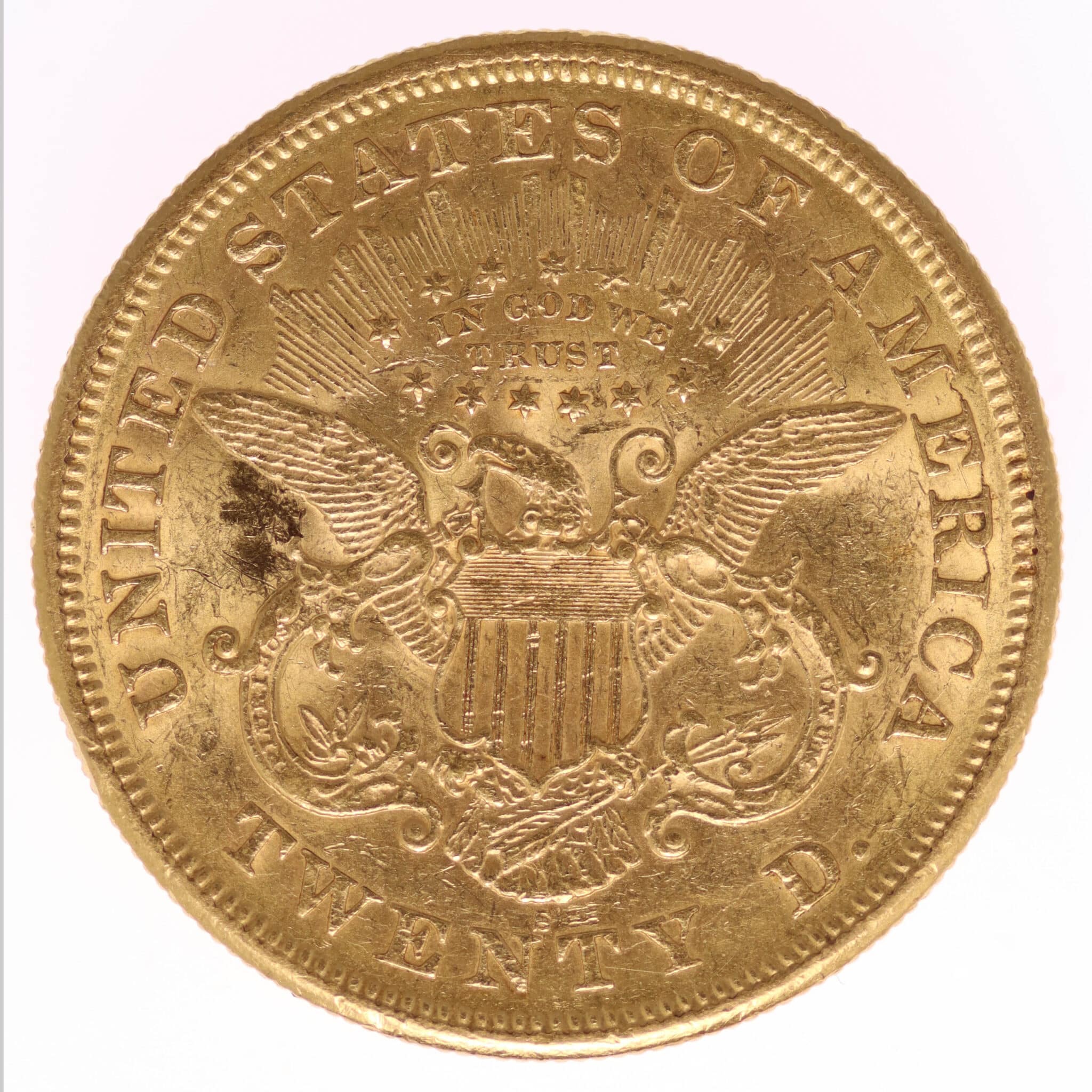 usa - USA 20 Dollars 1874 S Liberty / Kopf