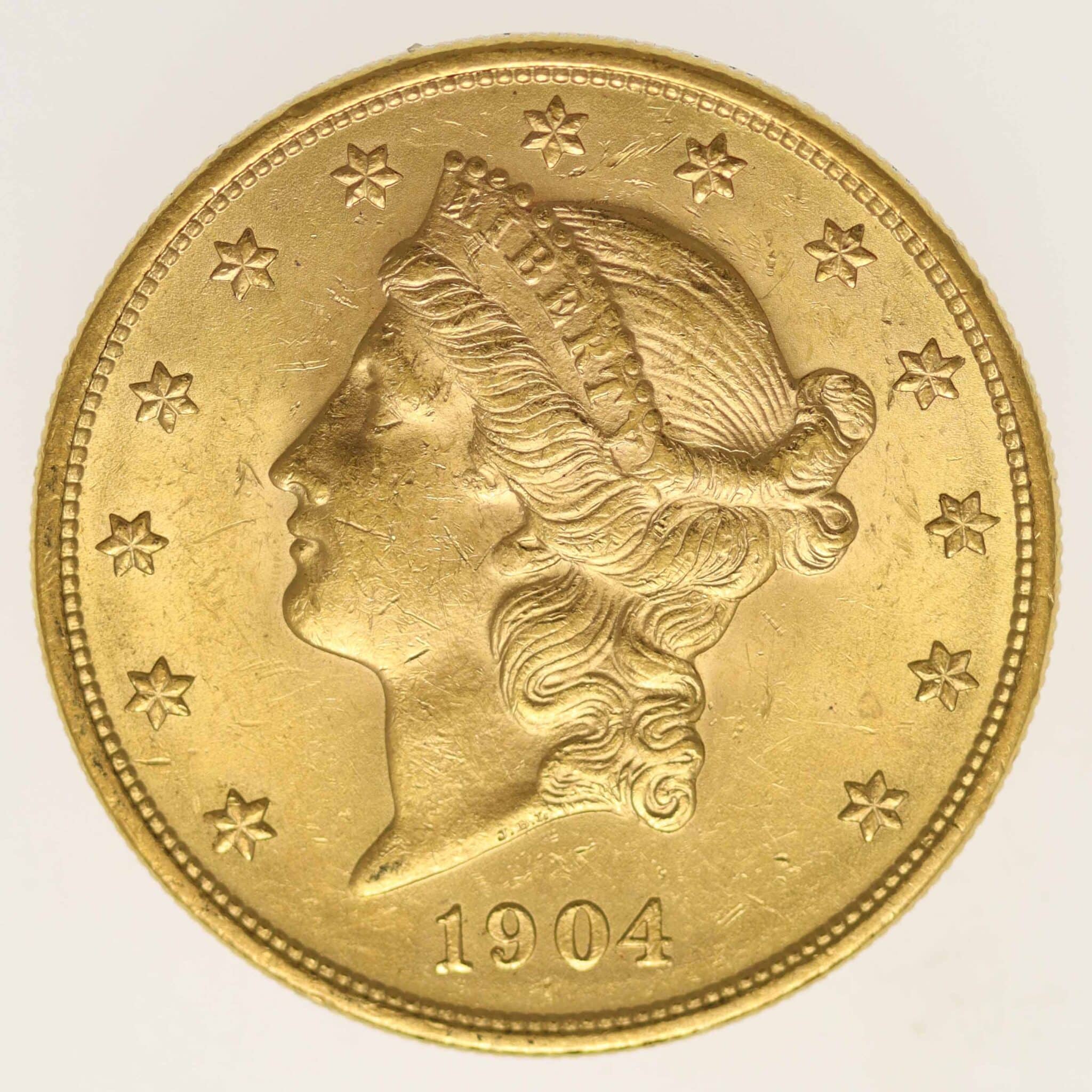 usa - USA 20 Dollars 1904 Liberty / Kopf