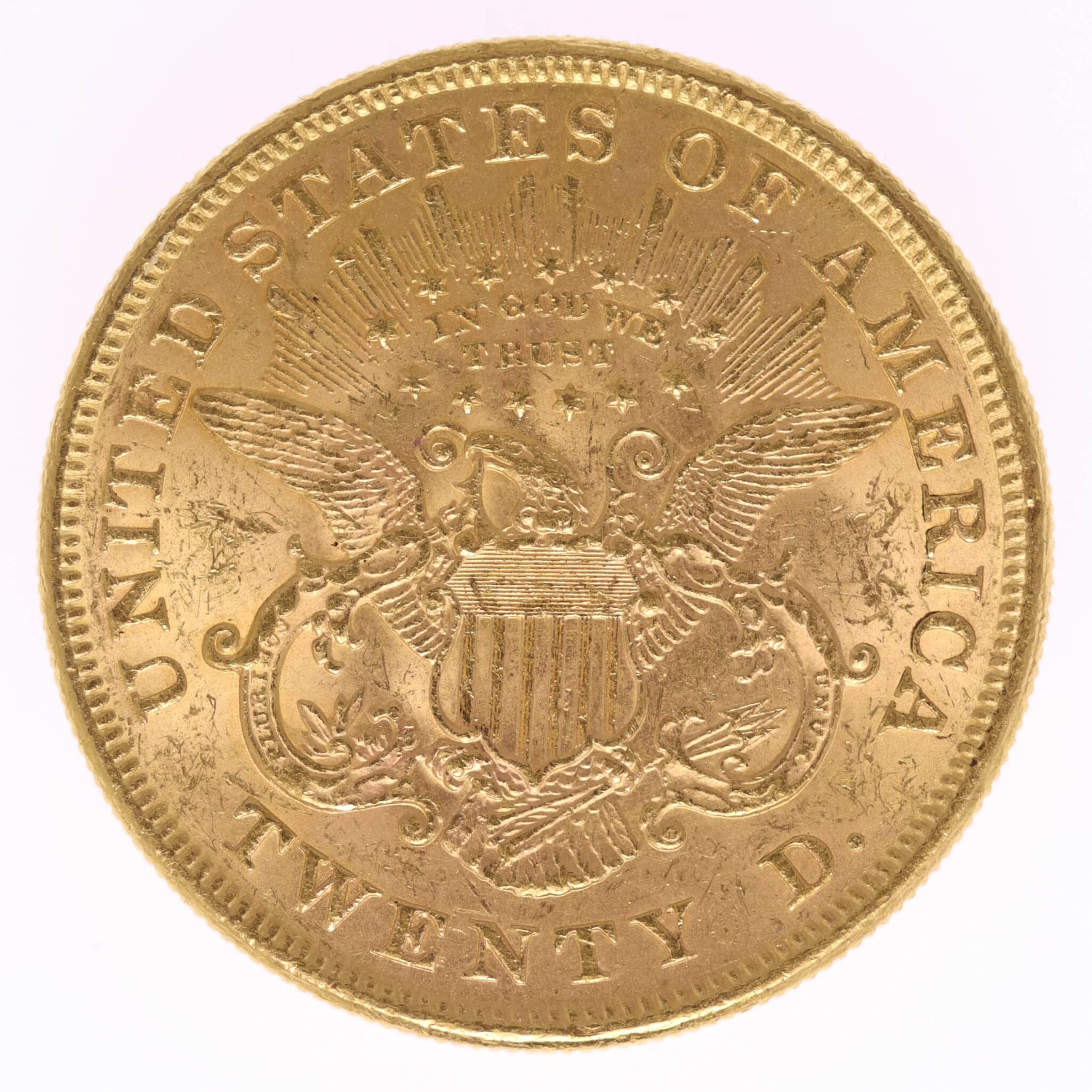 usa - USA 20 Dollars 1873 Liberty / Kopf