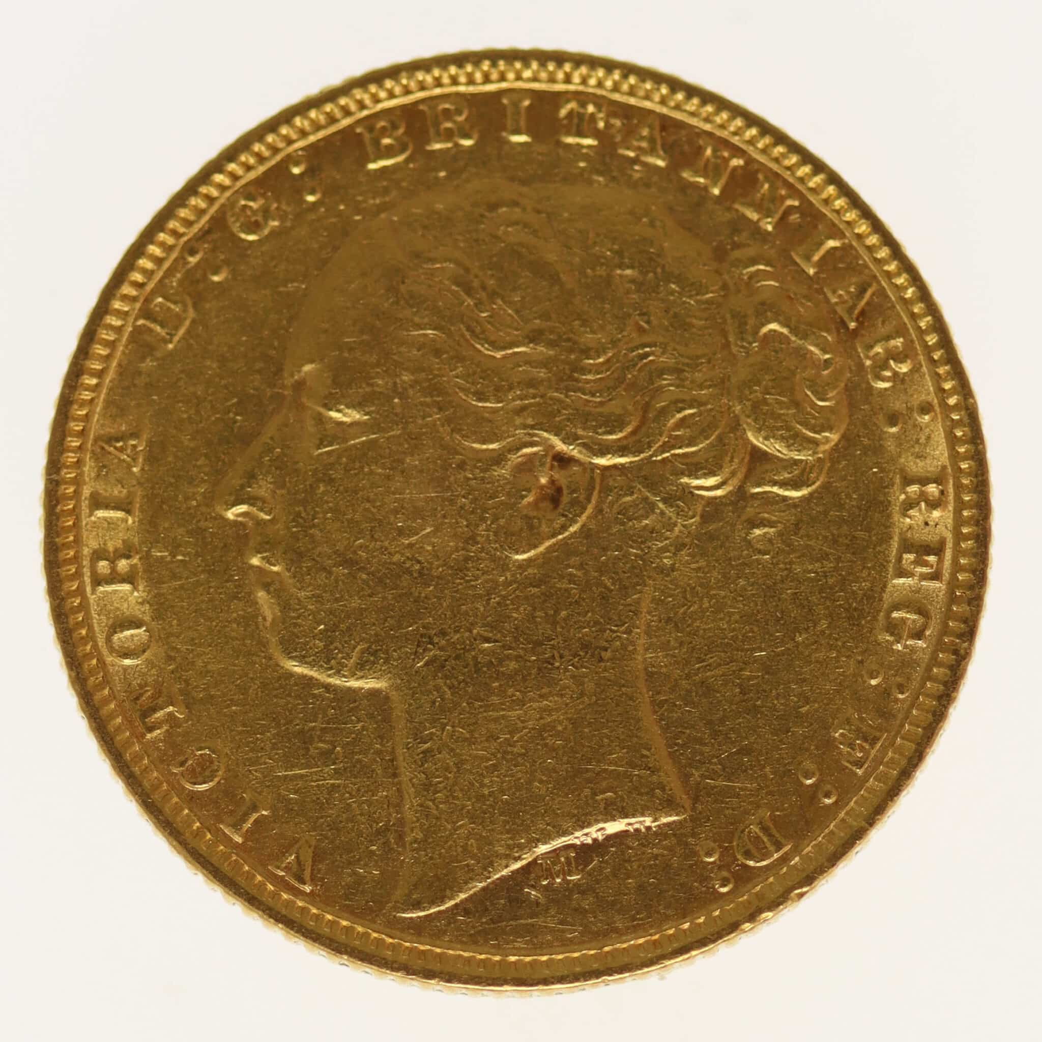 australien - Australien Victoria Sovereign 1874 M