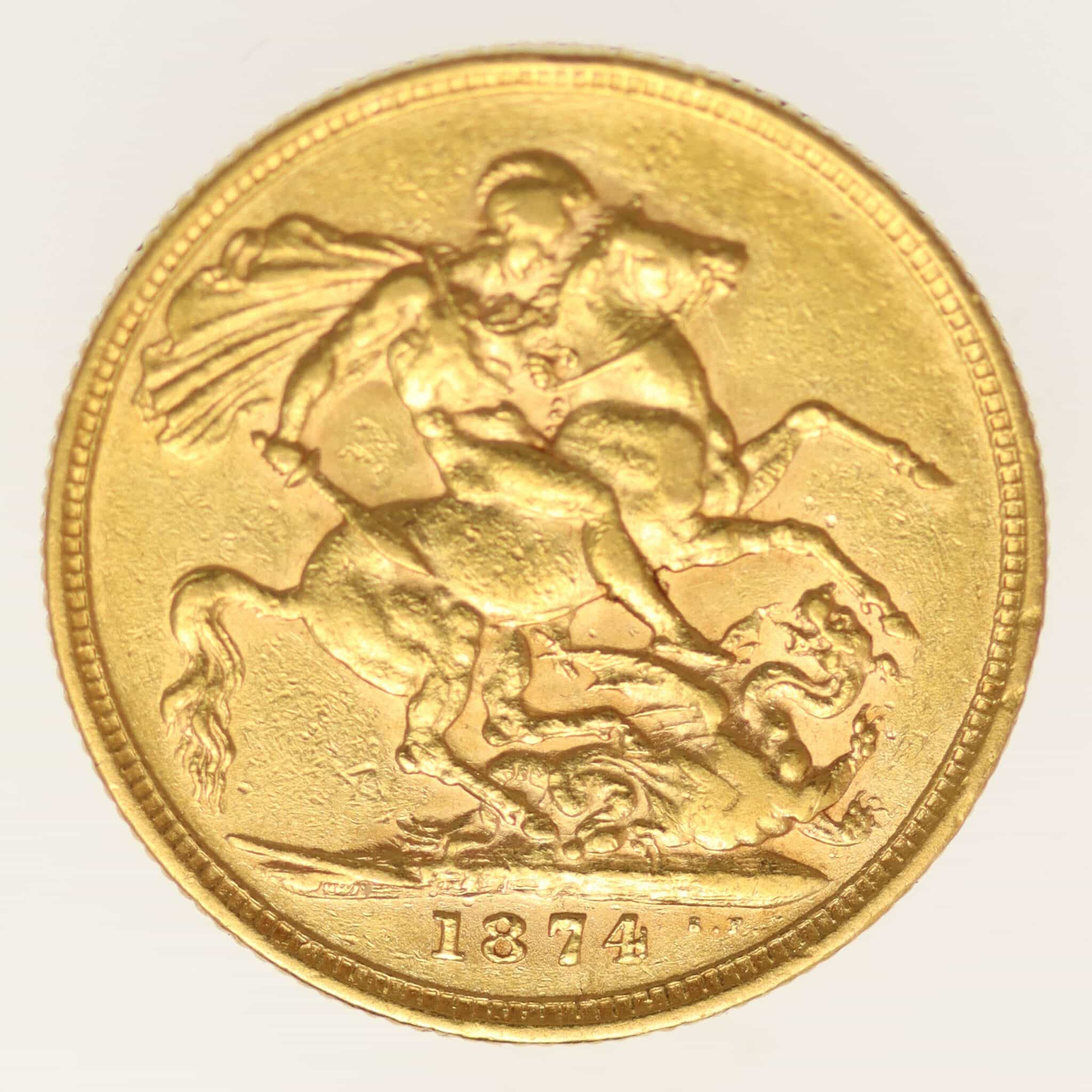 australien - Australien Victoria Sovereign 1874 M