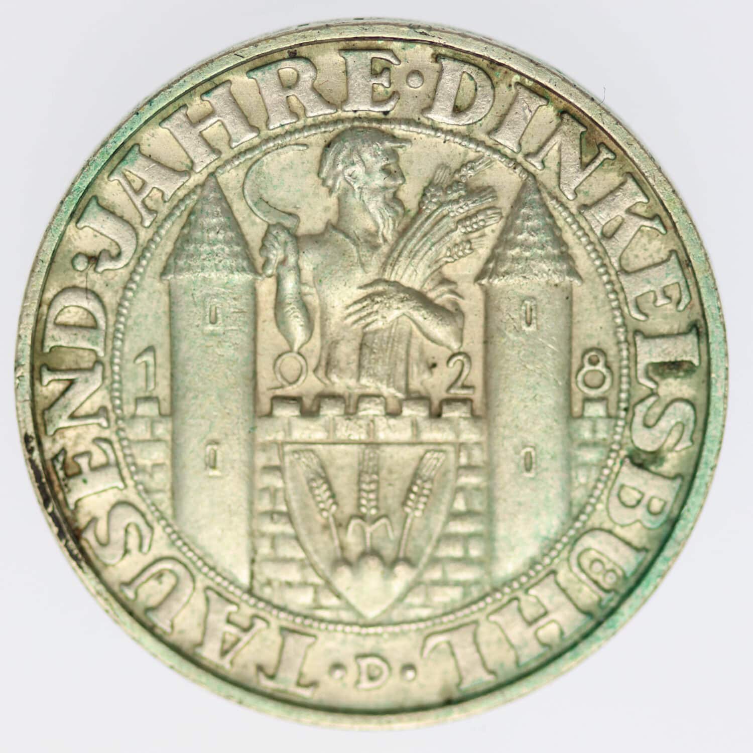 proaurum-weimar_3_reichsmark_1928_dinkelsbuehl_11574_1