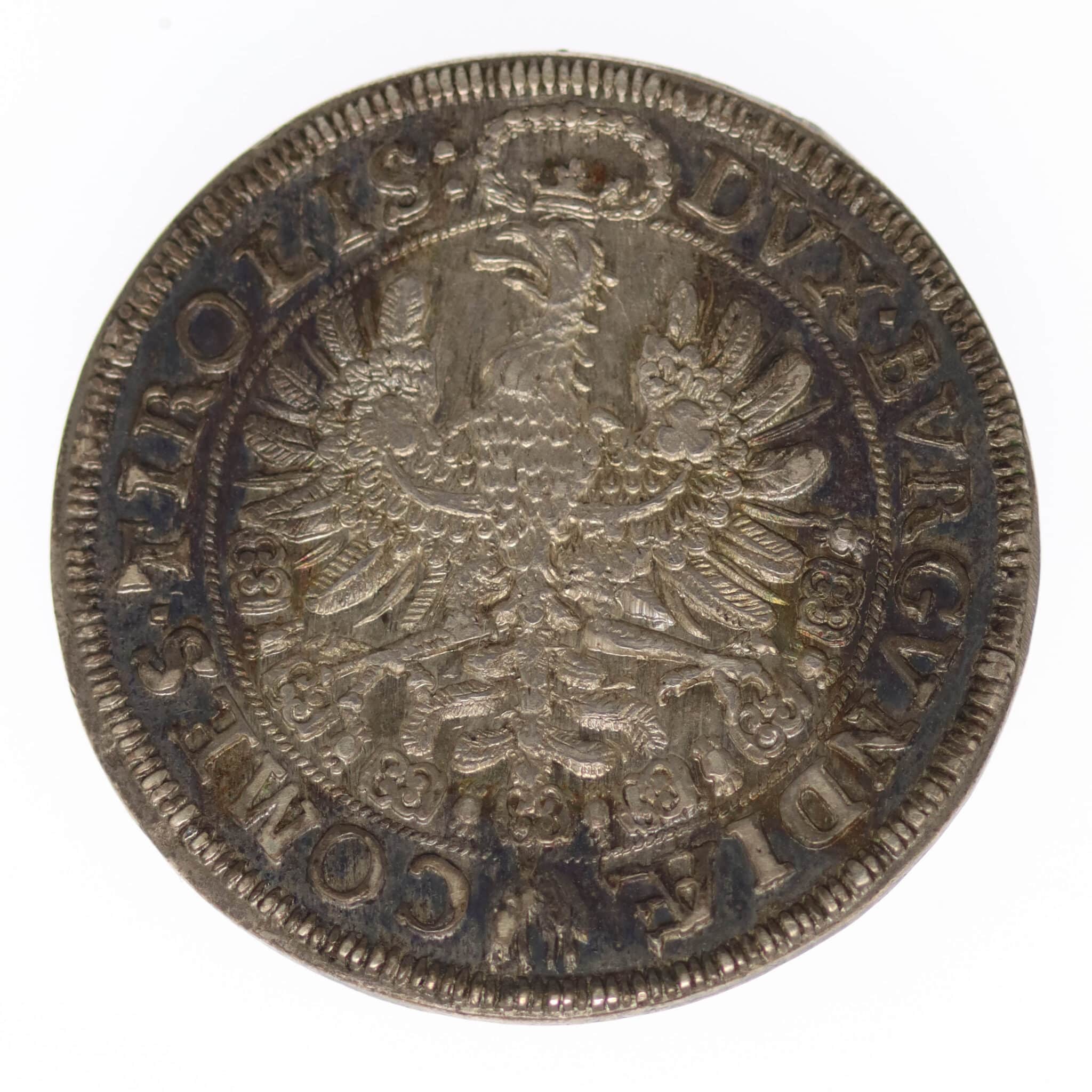 oesterreich-silbermuenzen-uebriges-europa - Österreich Habsburg Tirol Leopold V. 1/4 Taler 1632