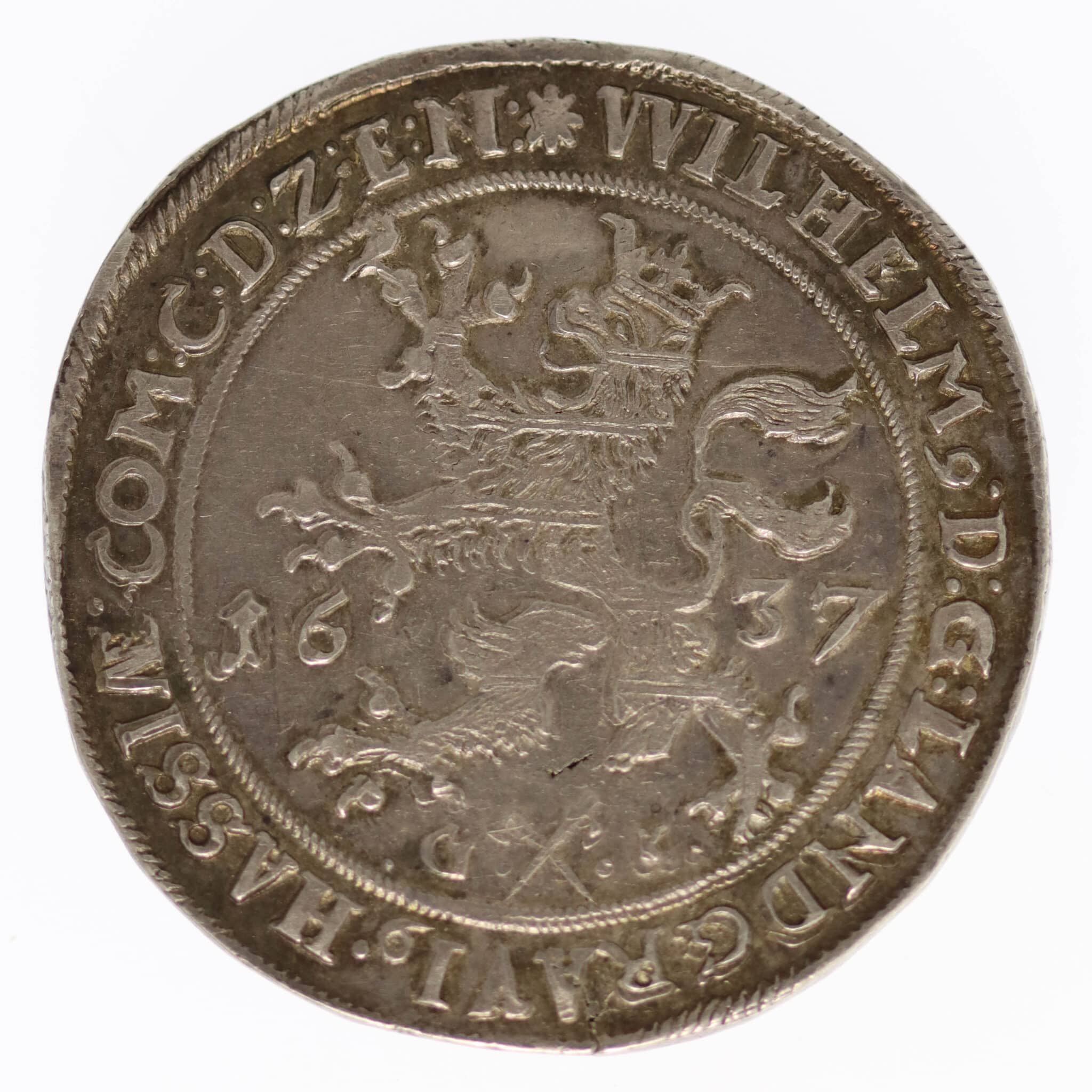altdeutschland-deutsche-silbermuenzen - Hessen Kassel Wilhelm V. Taler 1637