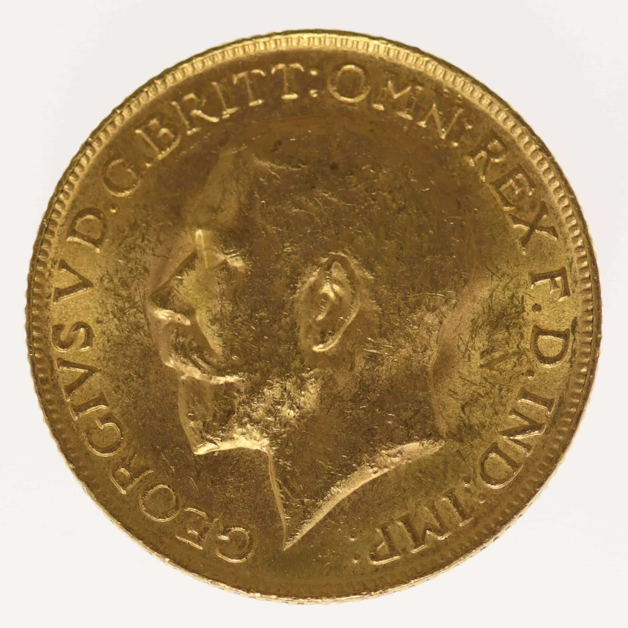 kanada - Kanada Georg V. Sovereign 1917 C