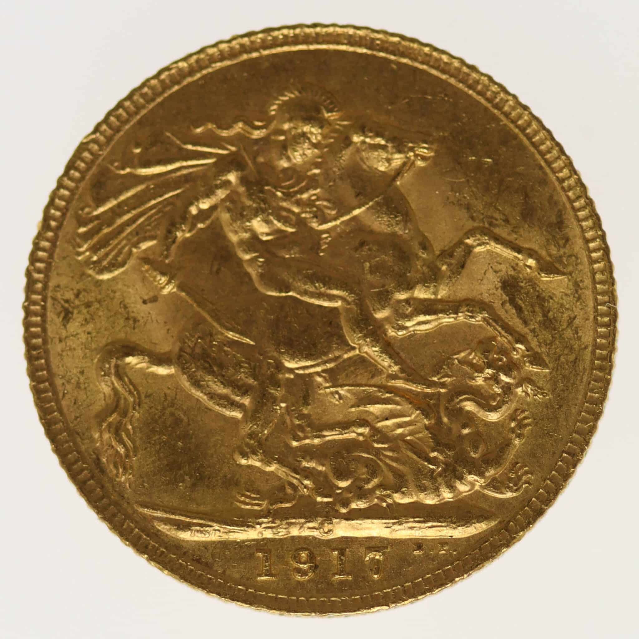 kanada - Kanada Georg V. Sovereign 1917 C