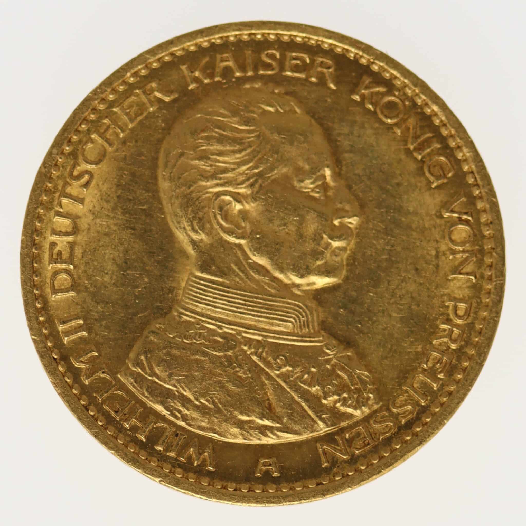 deutsches-kaiserreich-ab-1871 - Preussen Wilhelm II. 20 Mark 1913 A