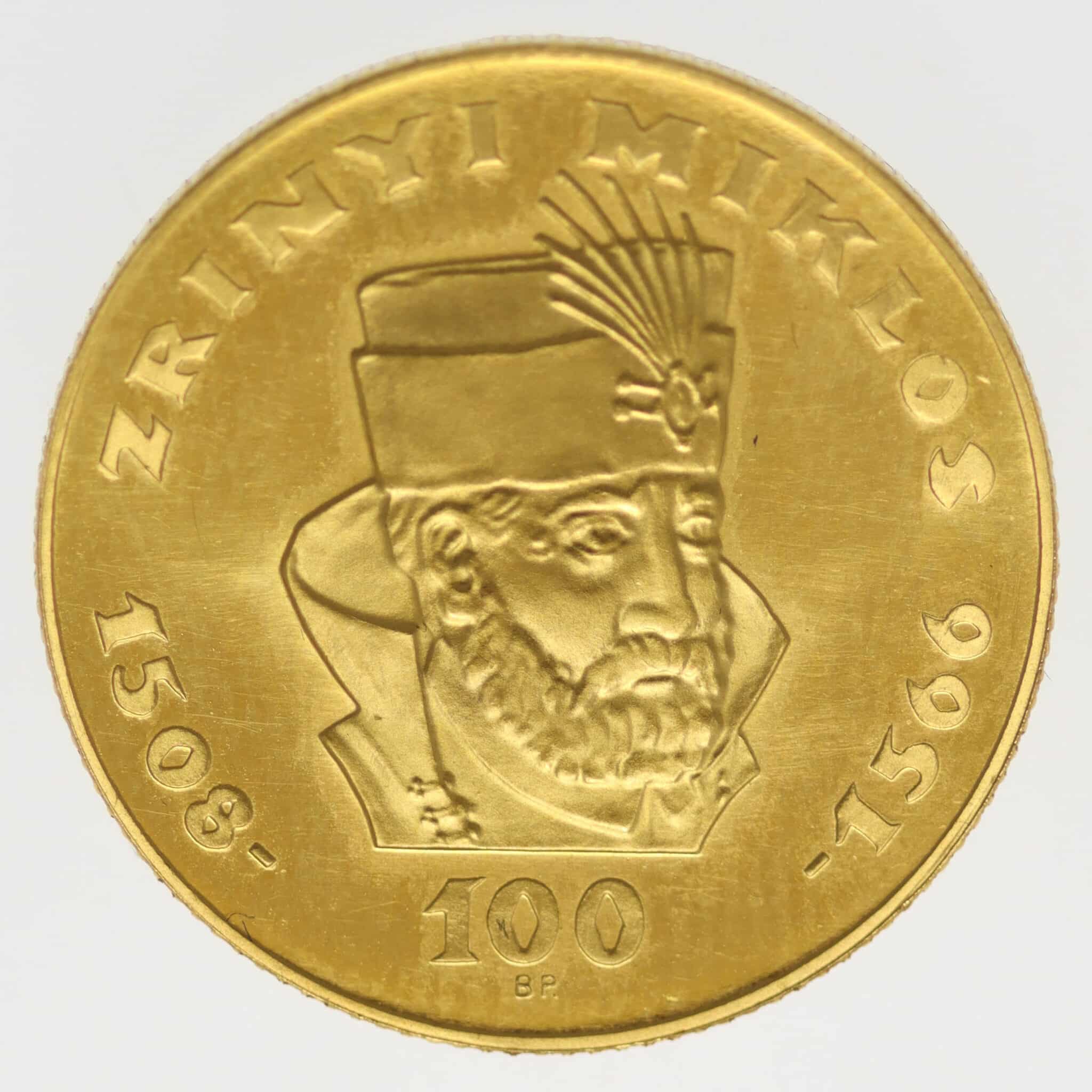ungarn - Ungarn 100 Forint 1966