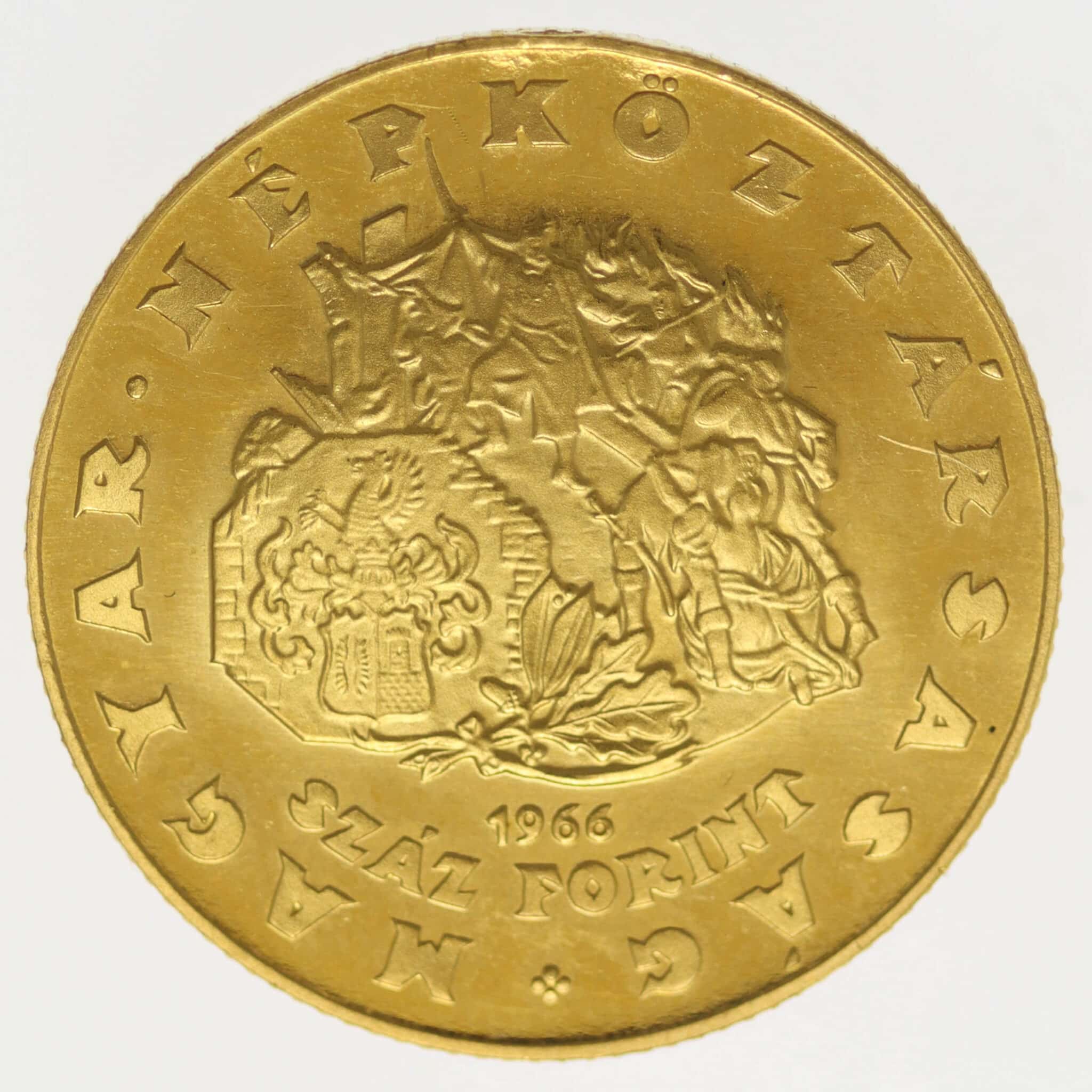 ungarn - Ungarn 100 Forint 1966