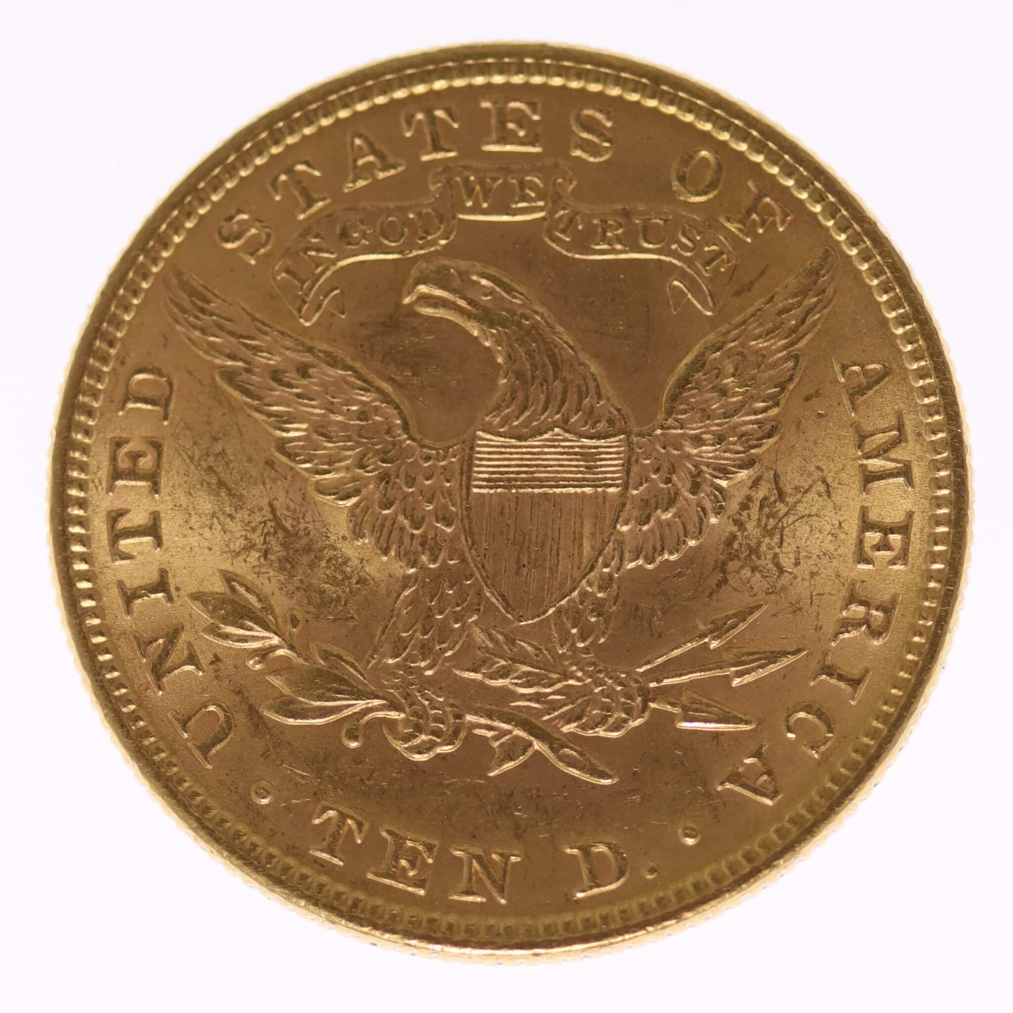 usa - USA 10 Dollars 1901 Liberty / Kopf