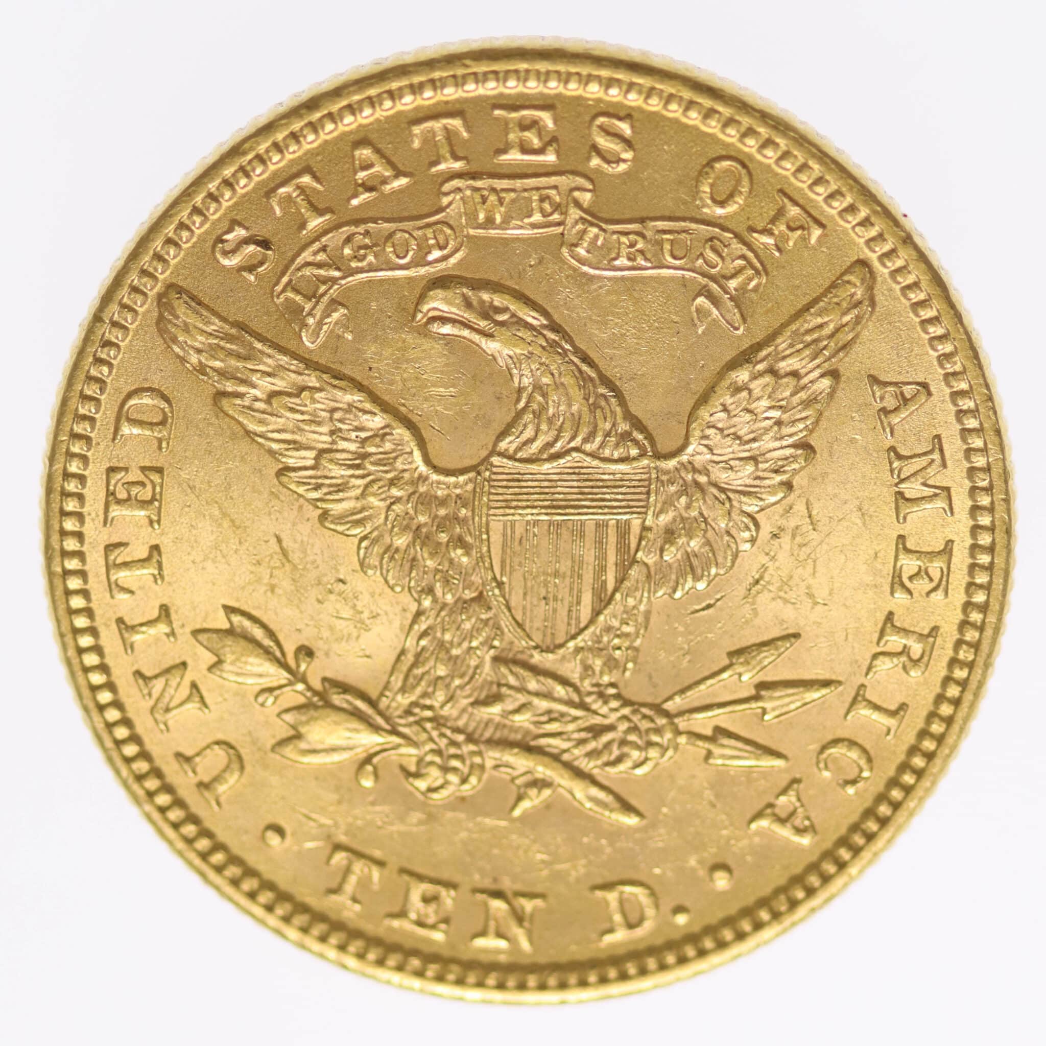 usa - USA 10 Dollars 1901 Liberty / Kopf