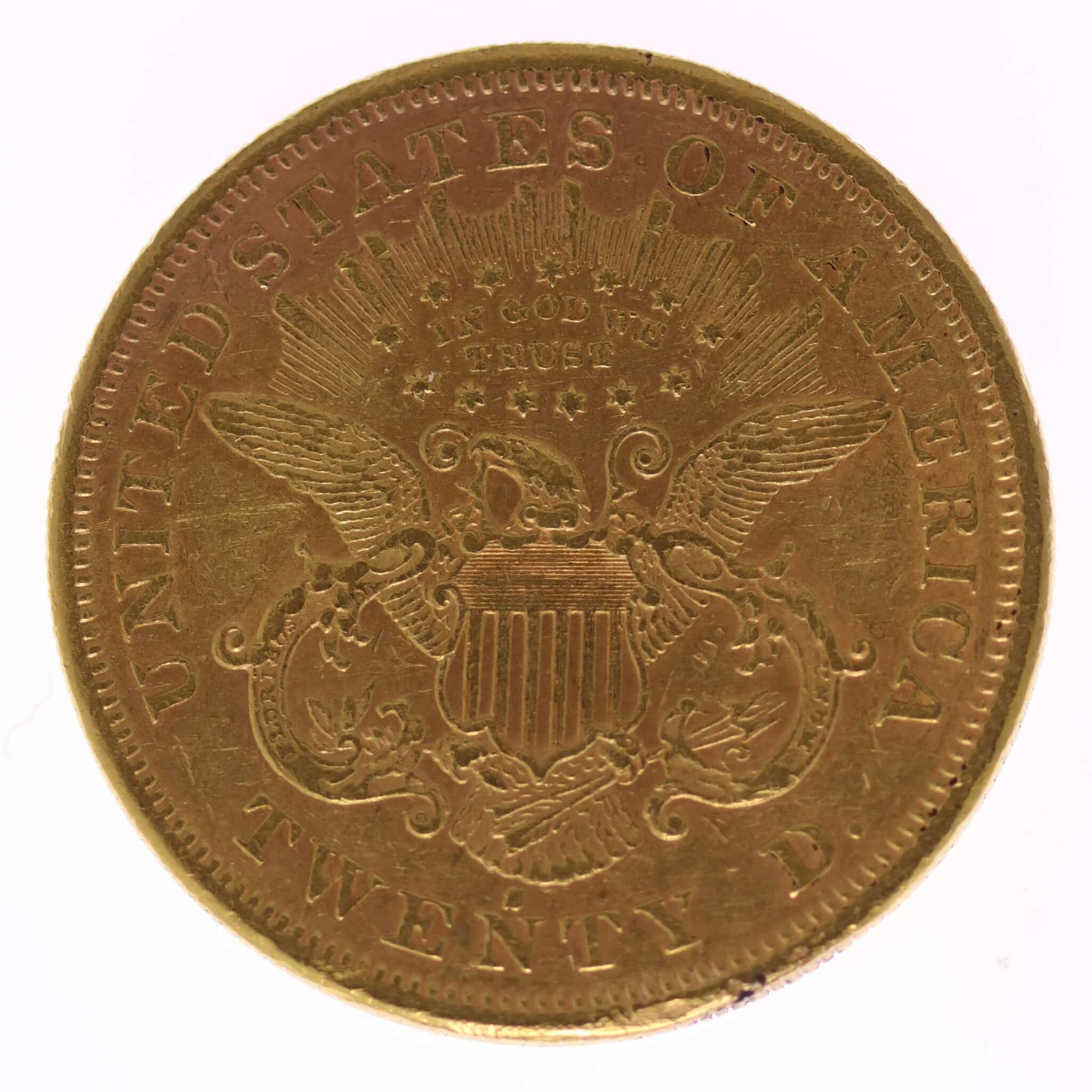 usa - USA 20 Dollars 1874 S Liberty / Kopf